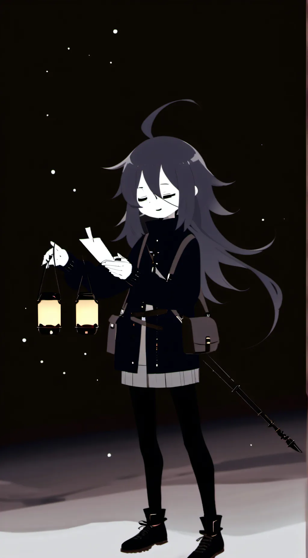 ai character: Miss Circle background