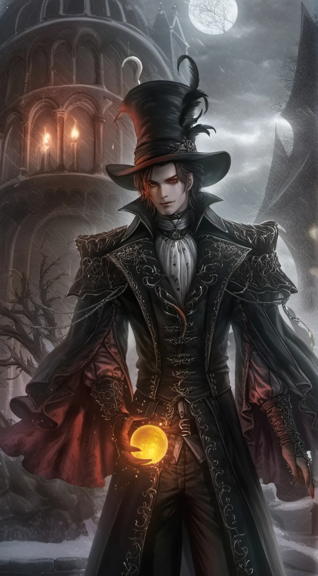 ai character: Max background