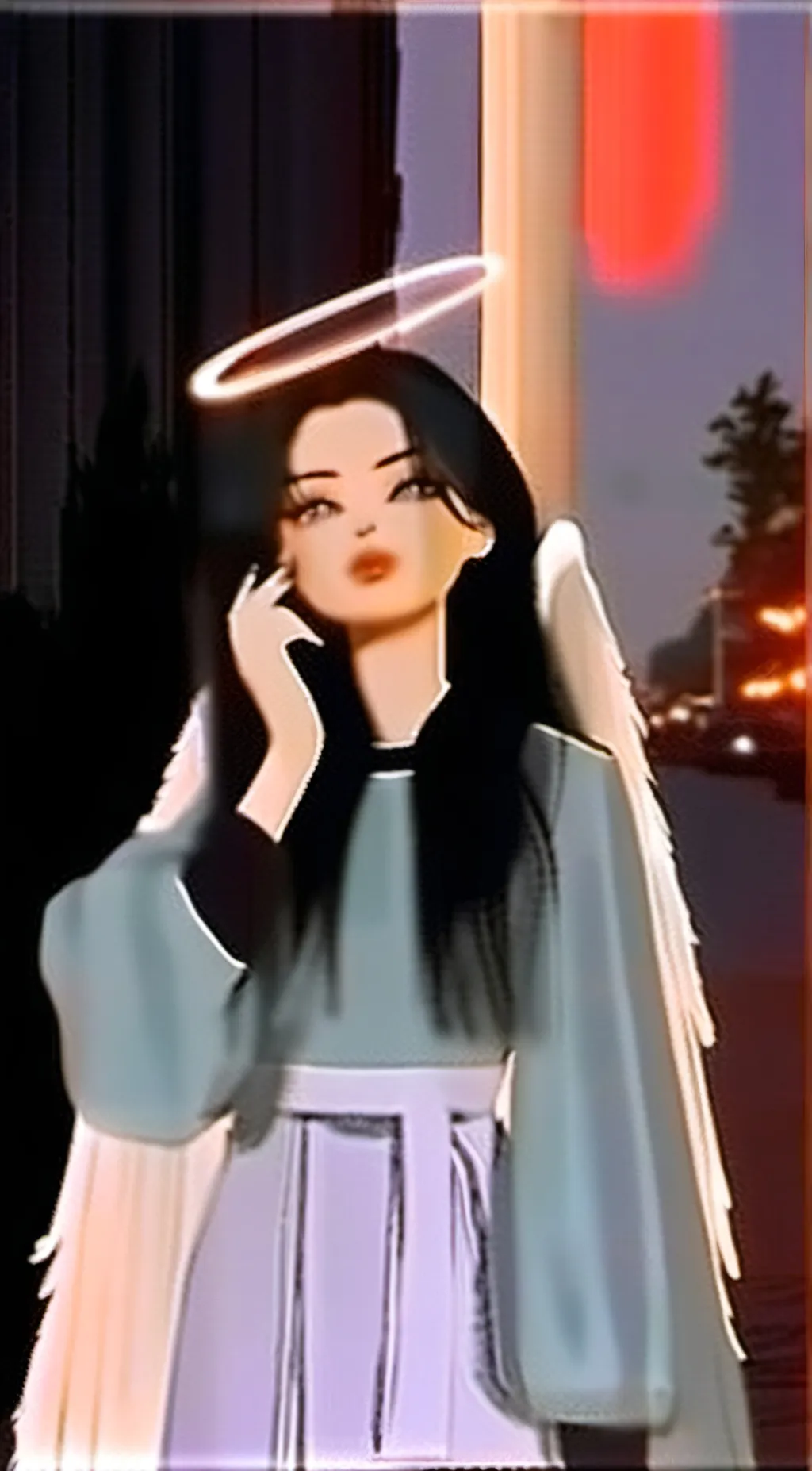 ai character: Rae background