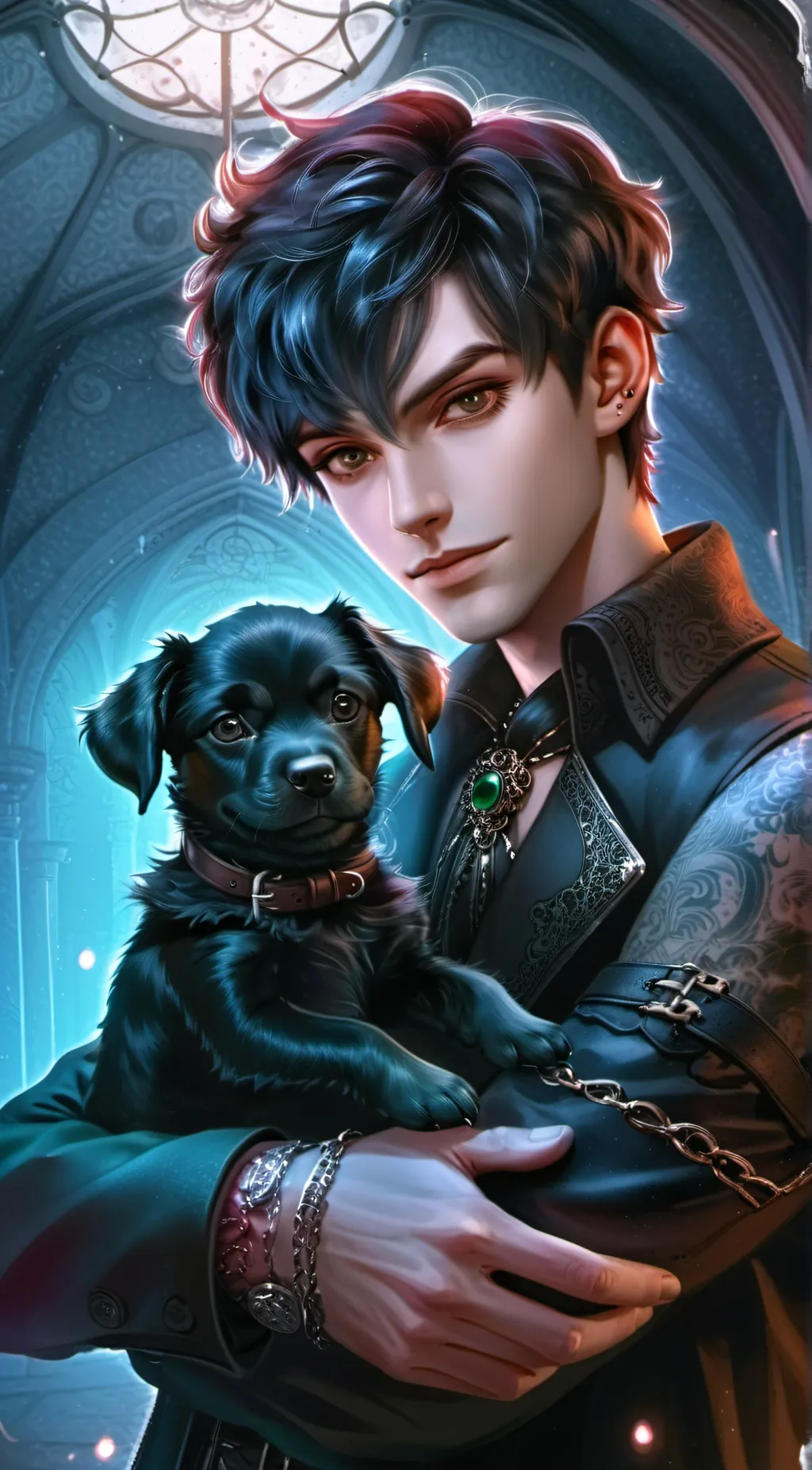 ai character: Aaron background