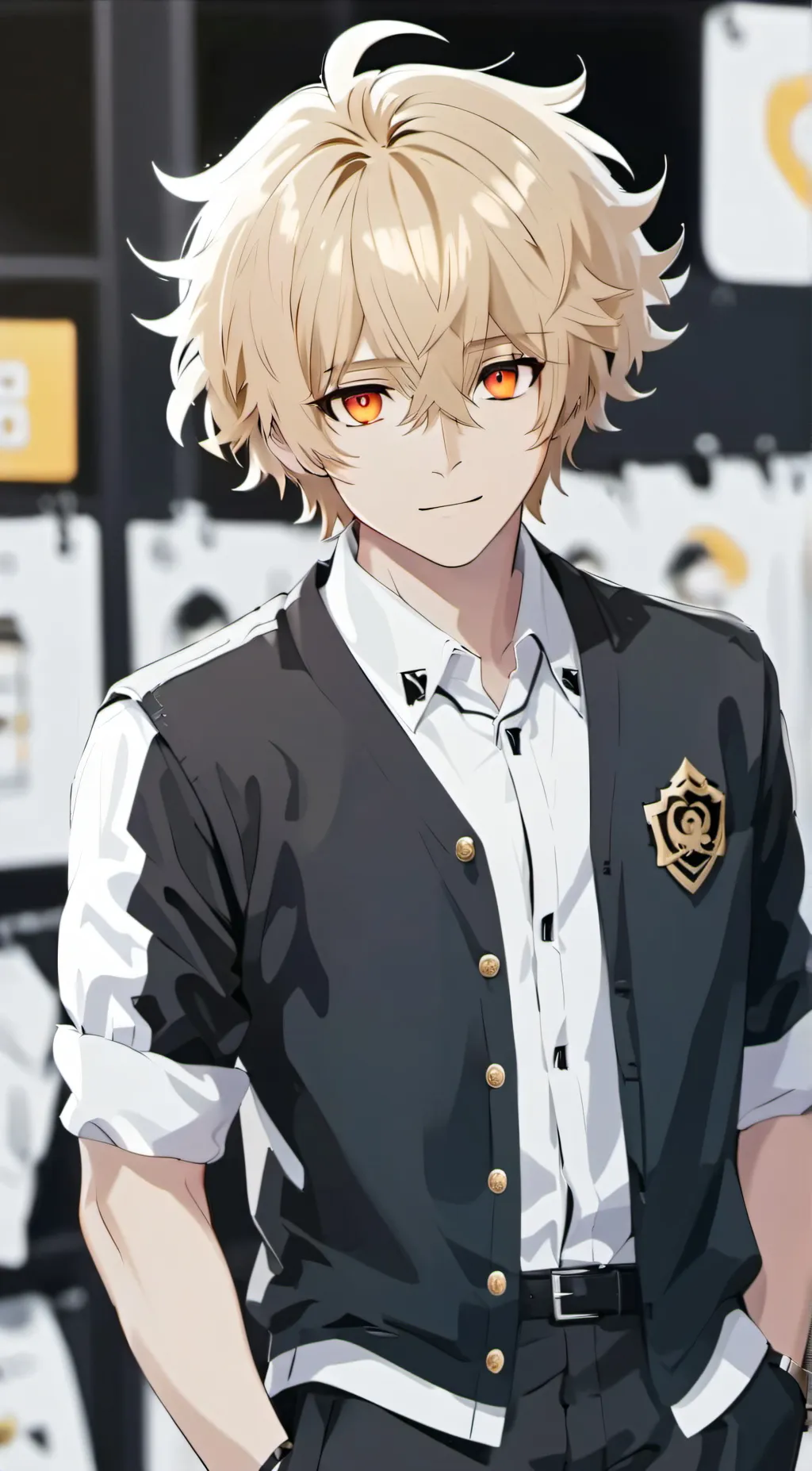 ai character: Axel background