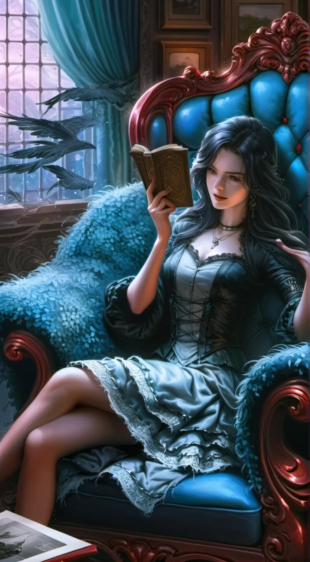 ai character: Sylvia background