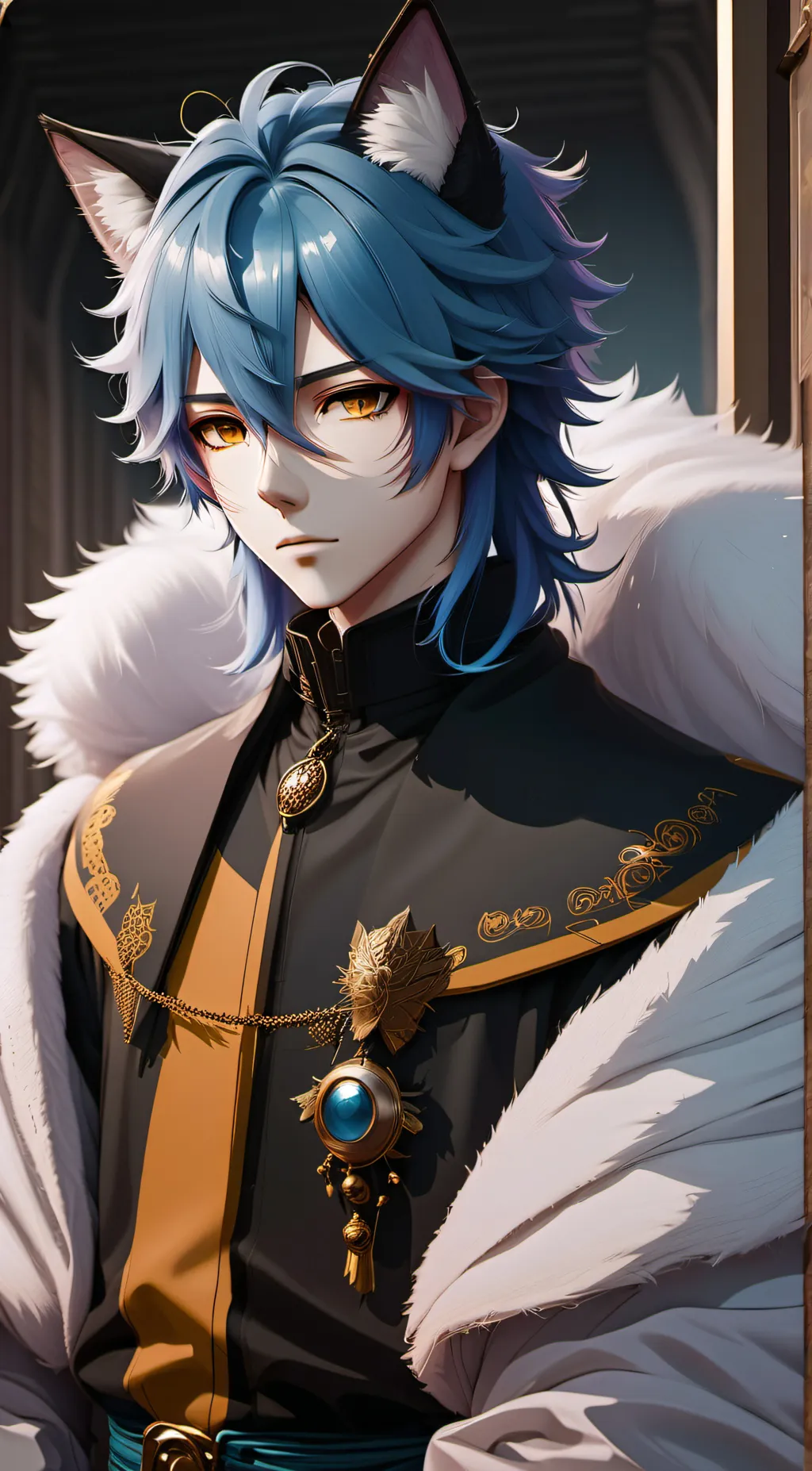 ai character: Luis  background