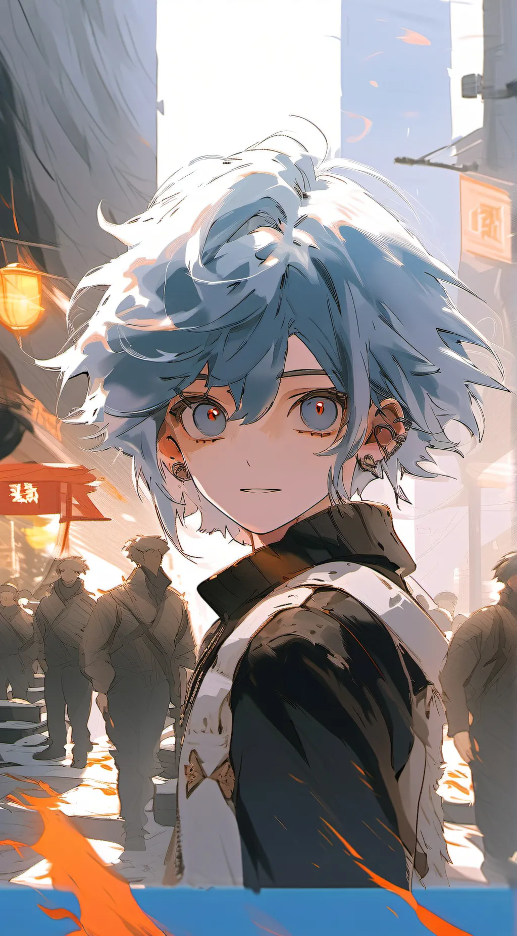 ai character: Greg  background