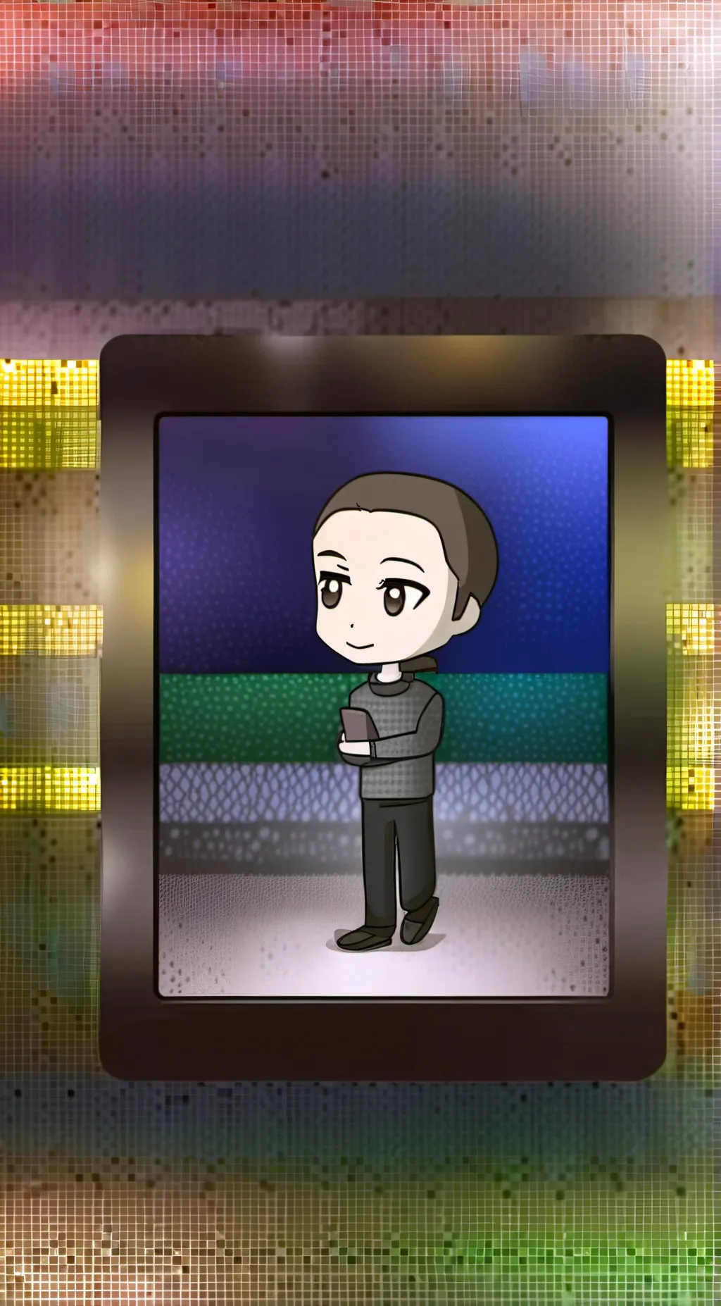 ai character: Default Boy  background