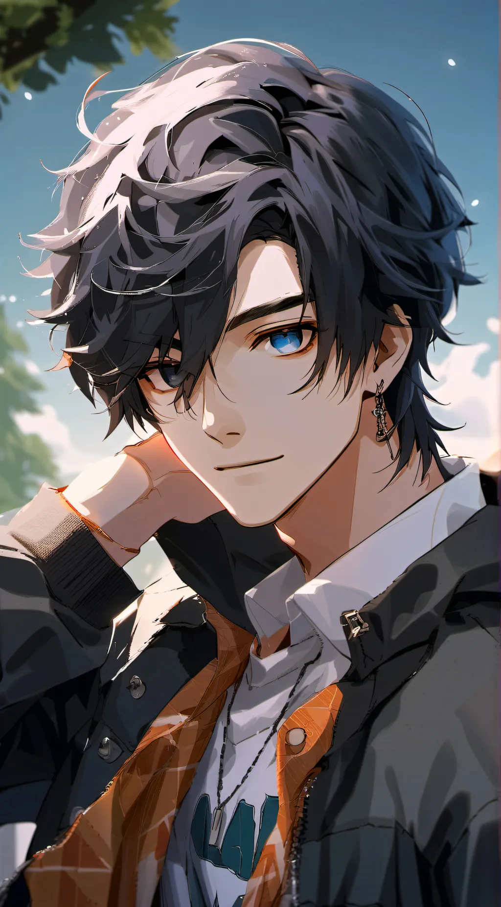 ai character: Tucker background