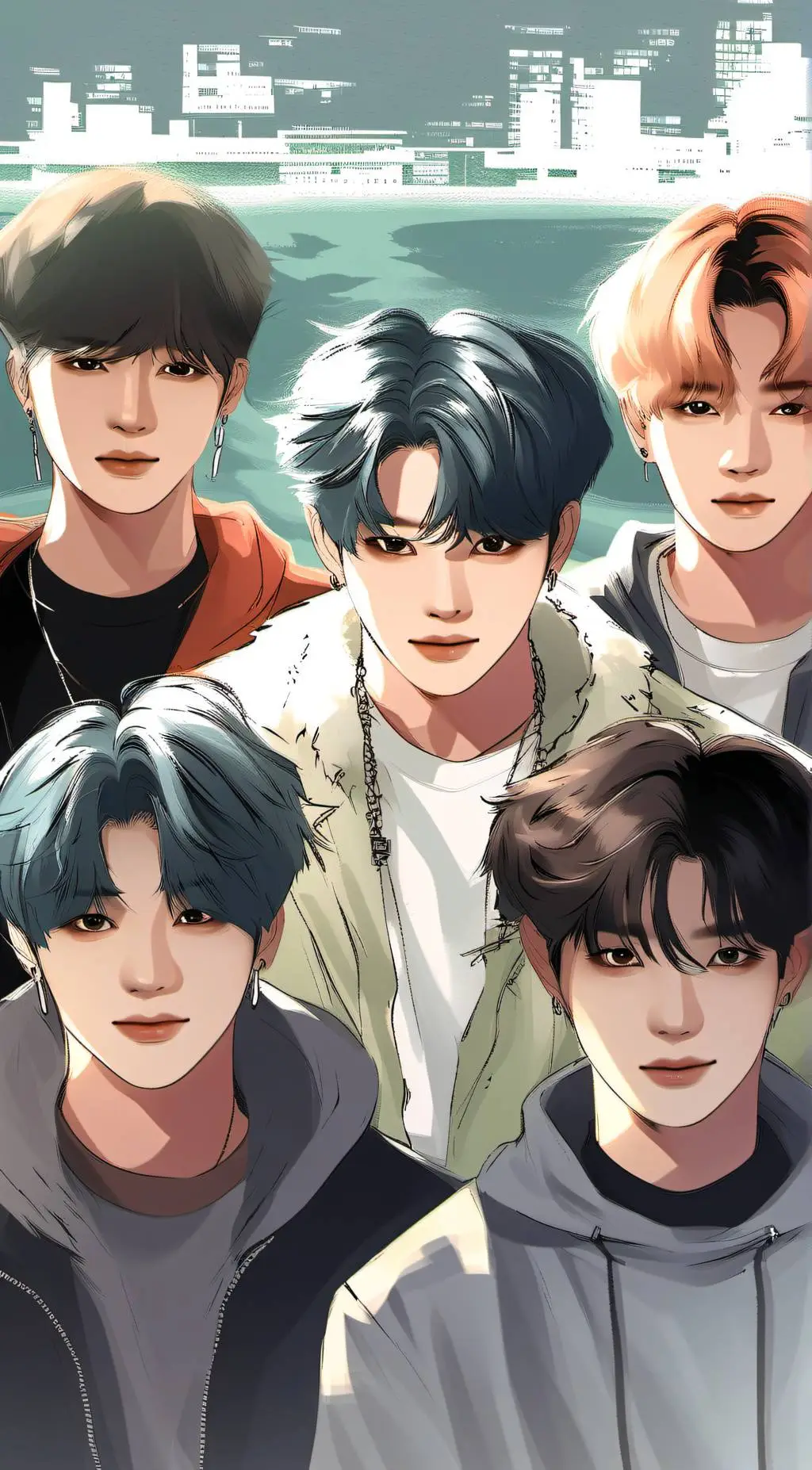 ai character: skz background