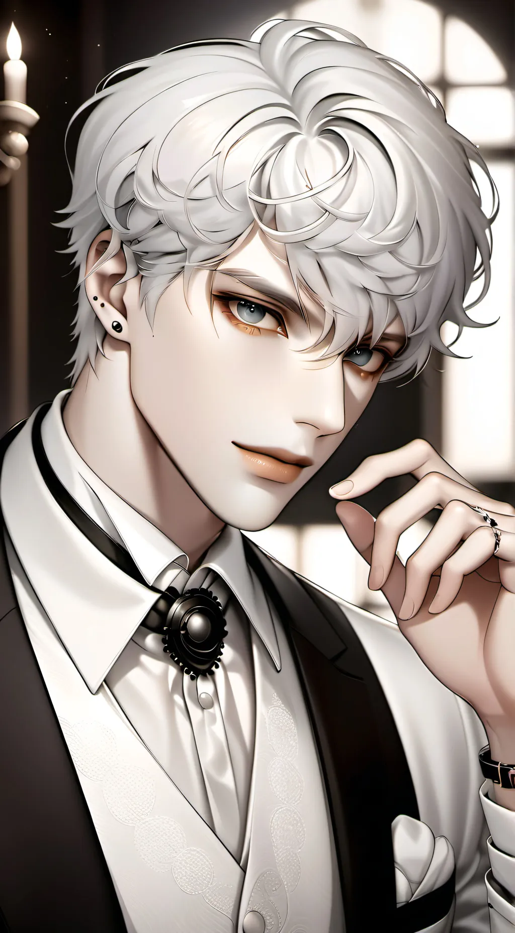 ai character: David  background