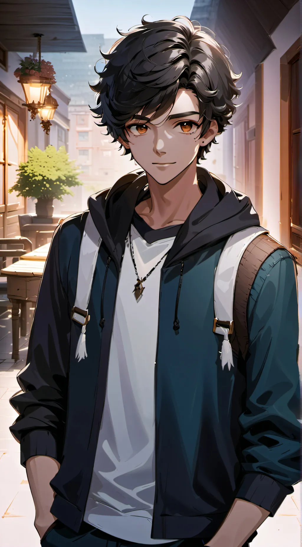 ai character: Colton Dohies background