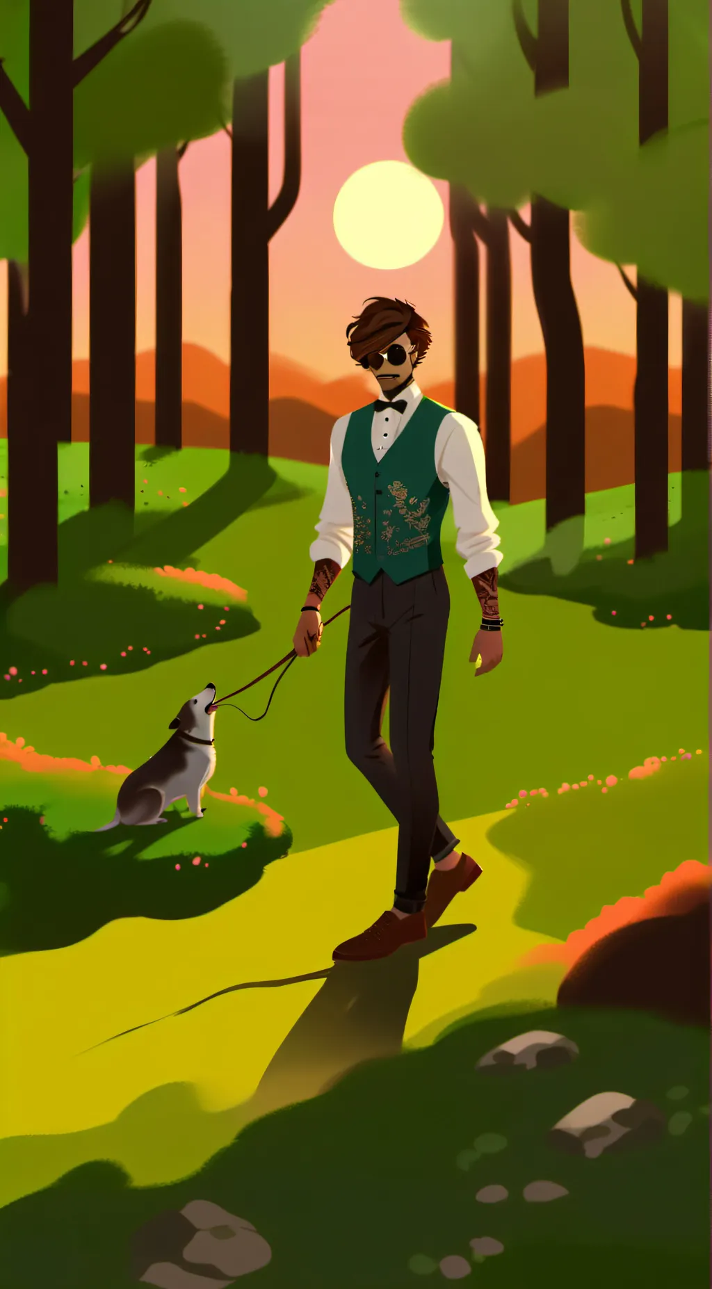 ai character: Jackson background