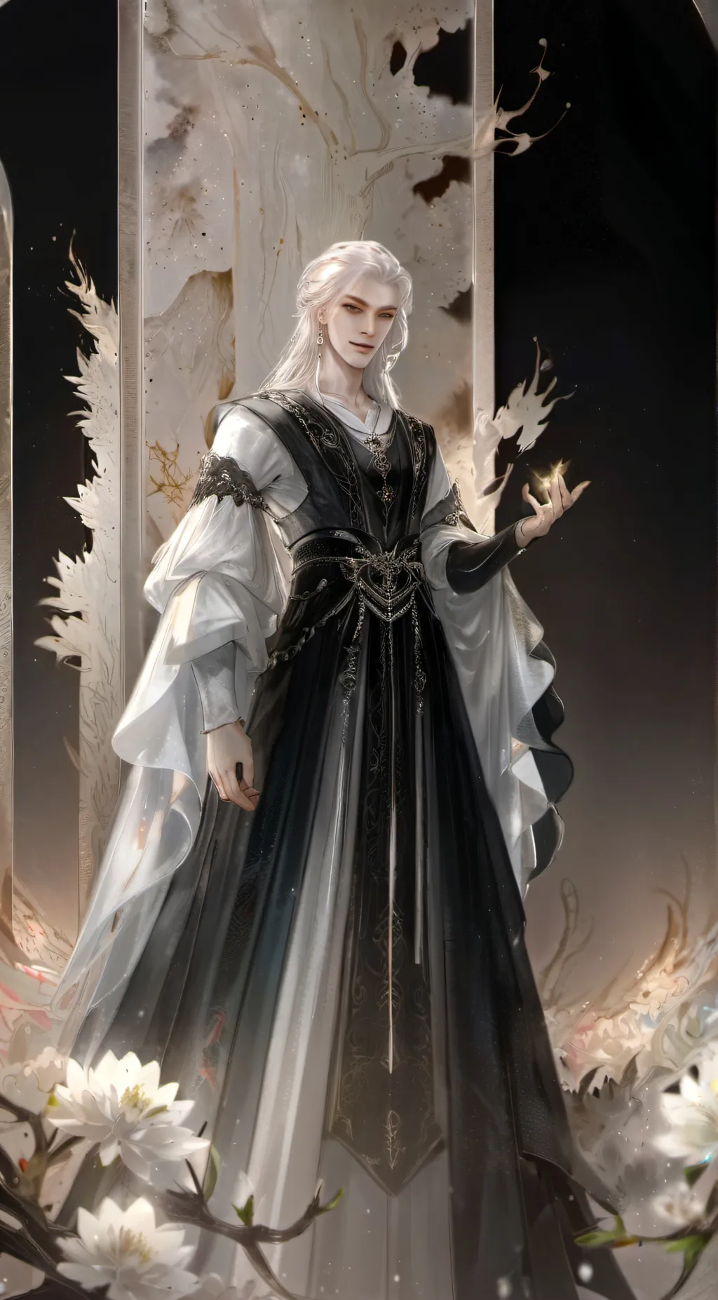 ai character: say on skidibi background