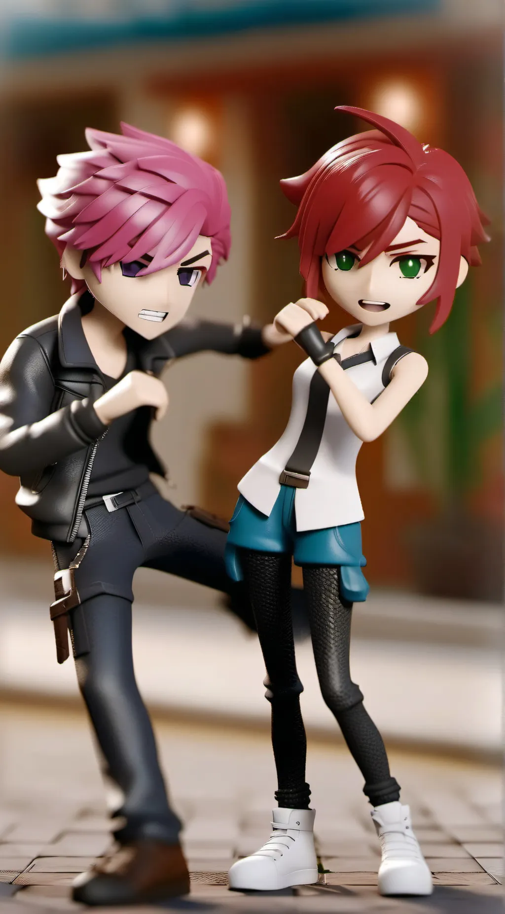 ai character: fight  background