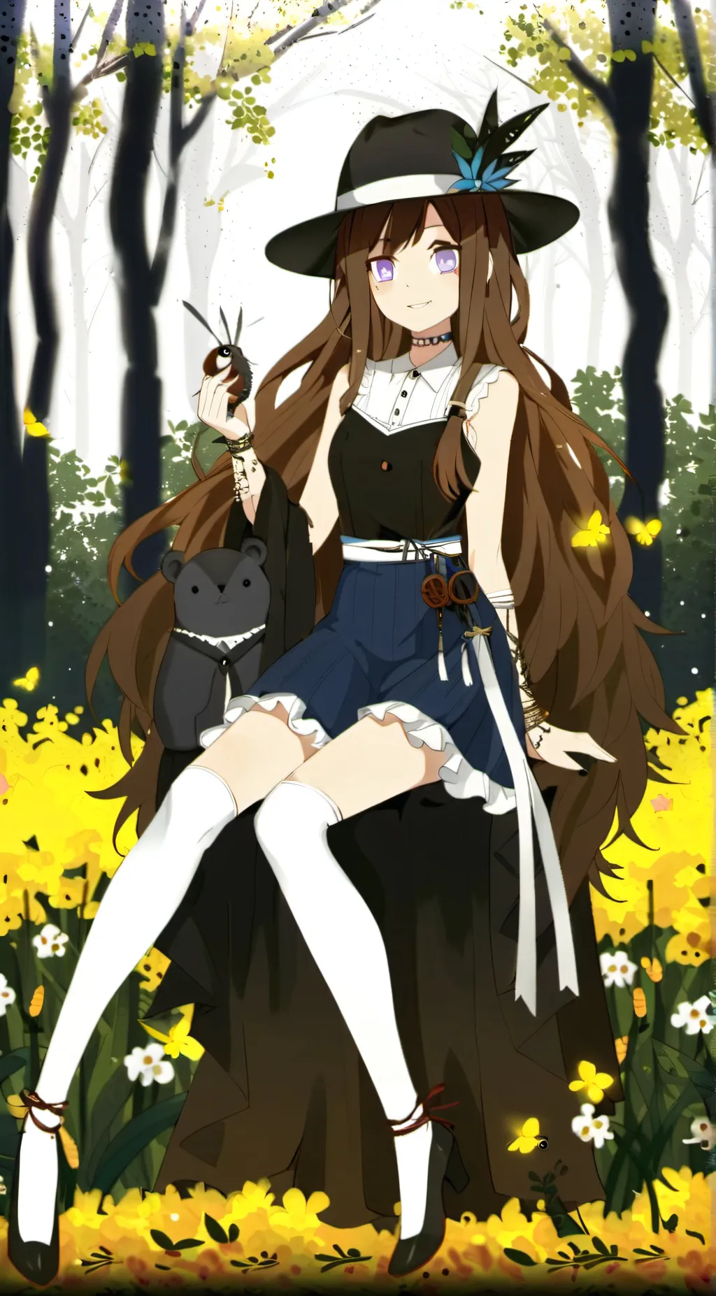 ai character: olivia  background