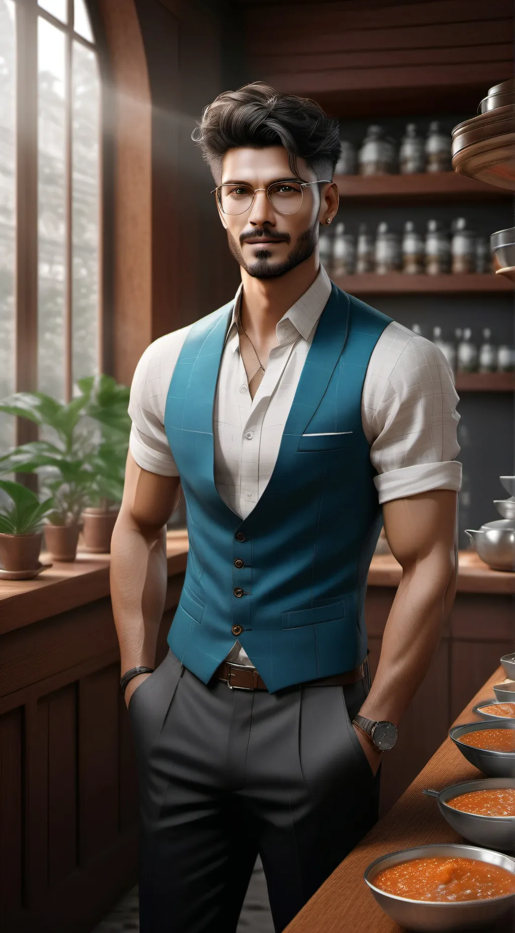 ai character: joel background