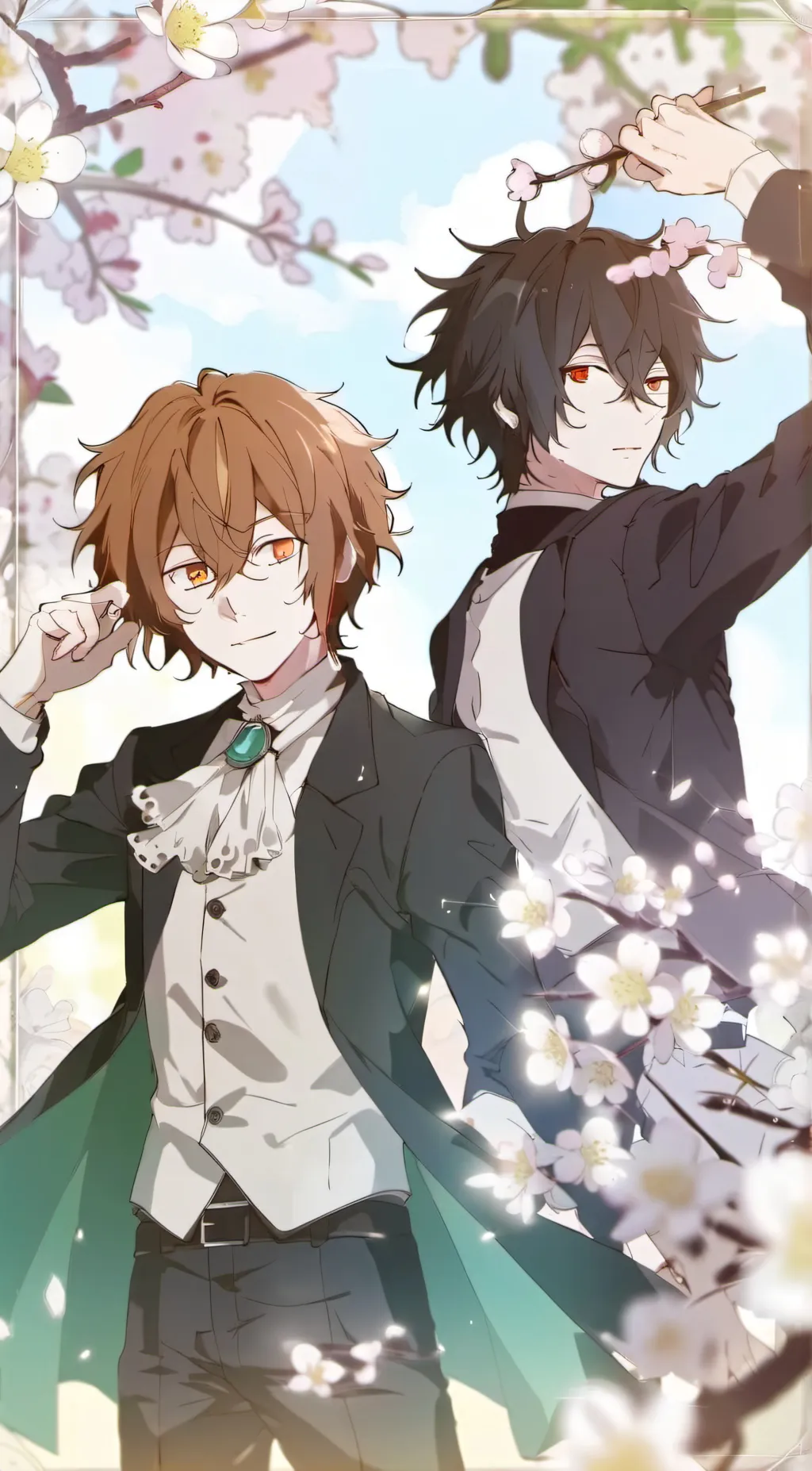 ai character: Dazai  background