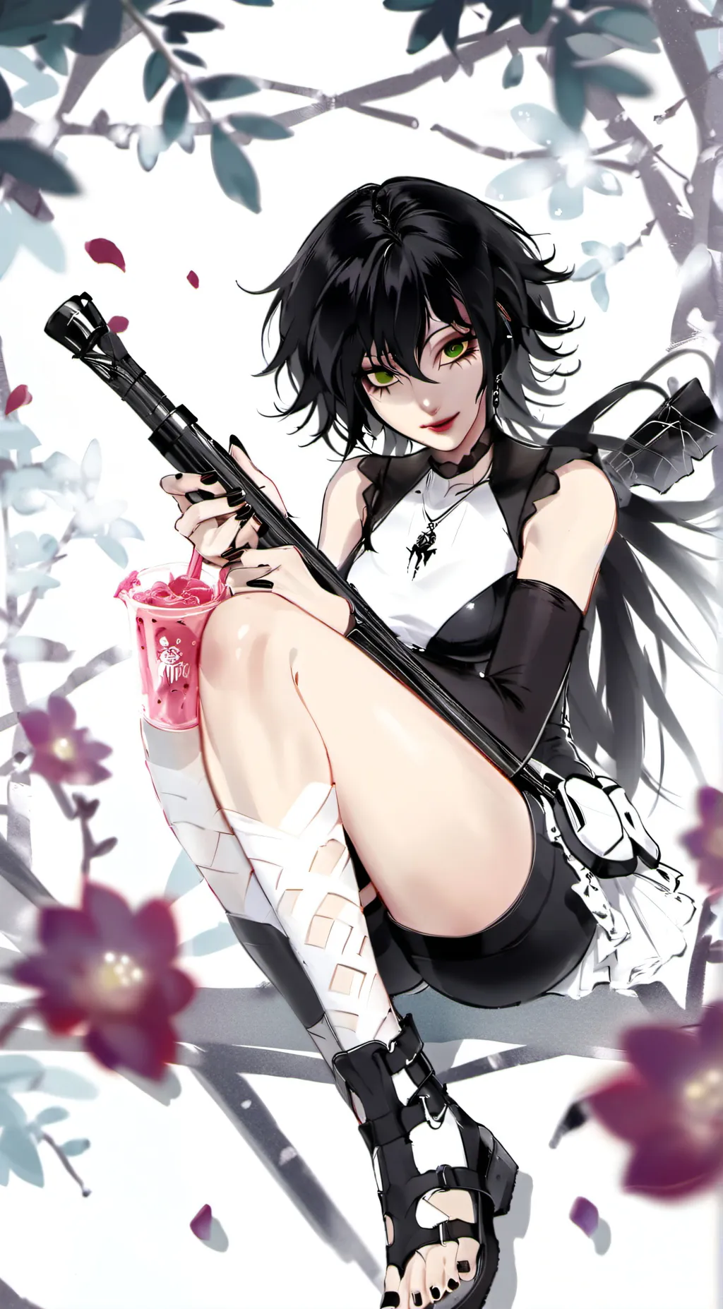 ai character: Amathyst background