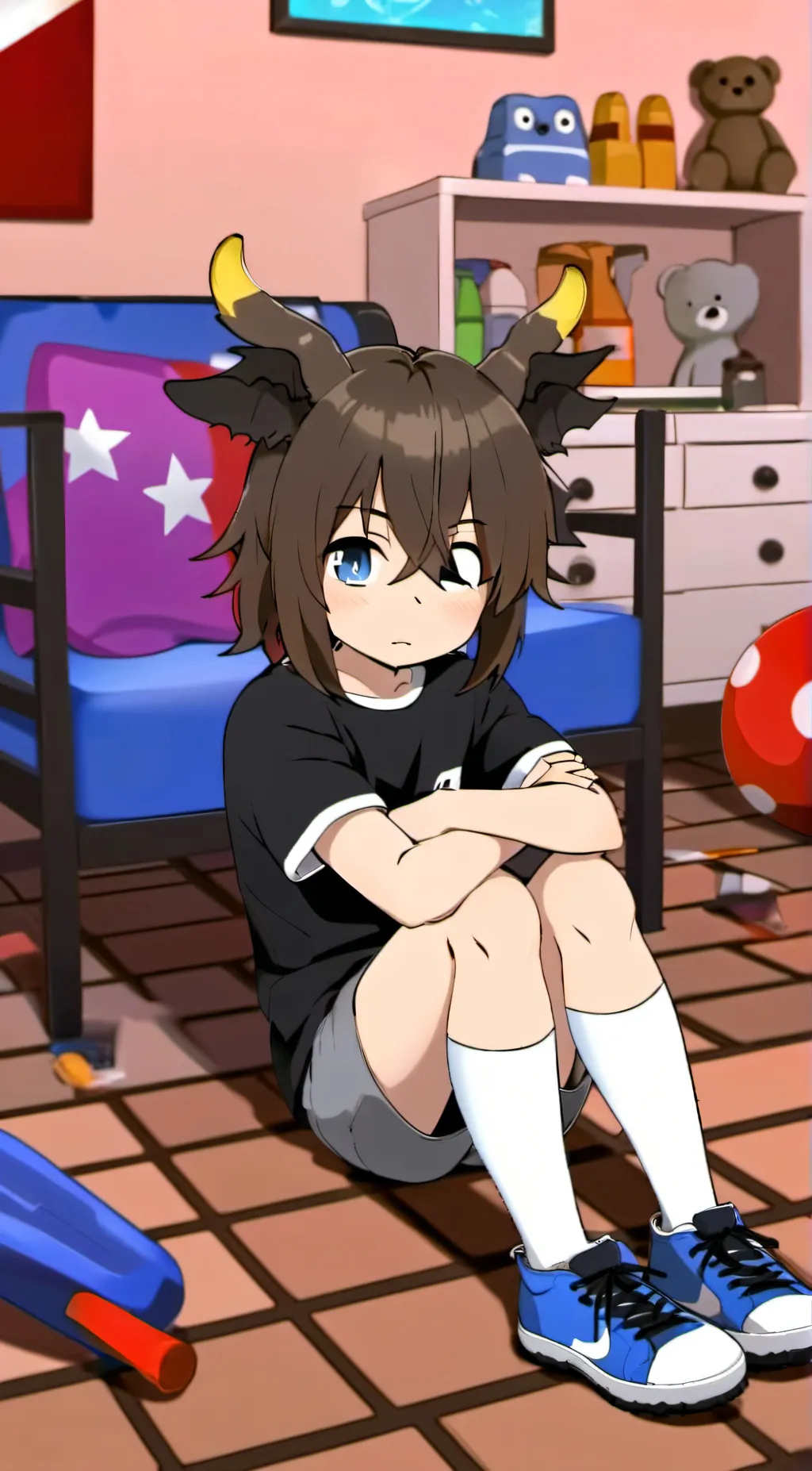 ai character: ~fudge~ background