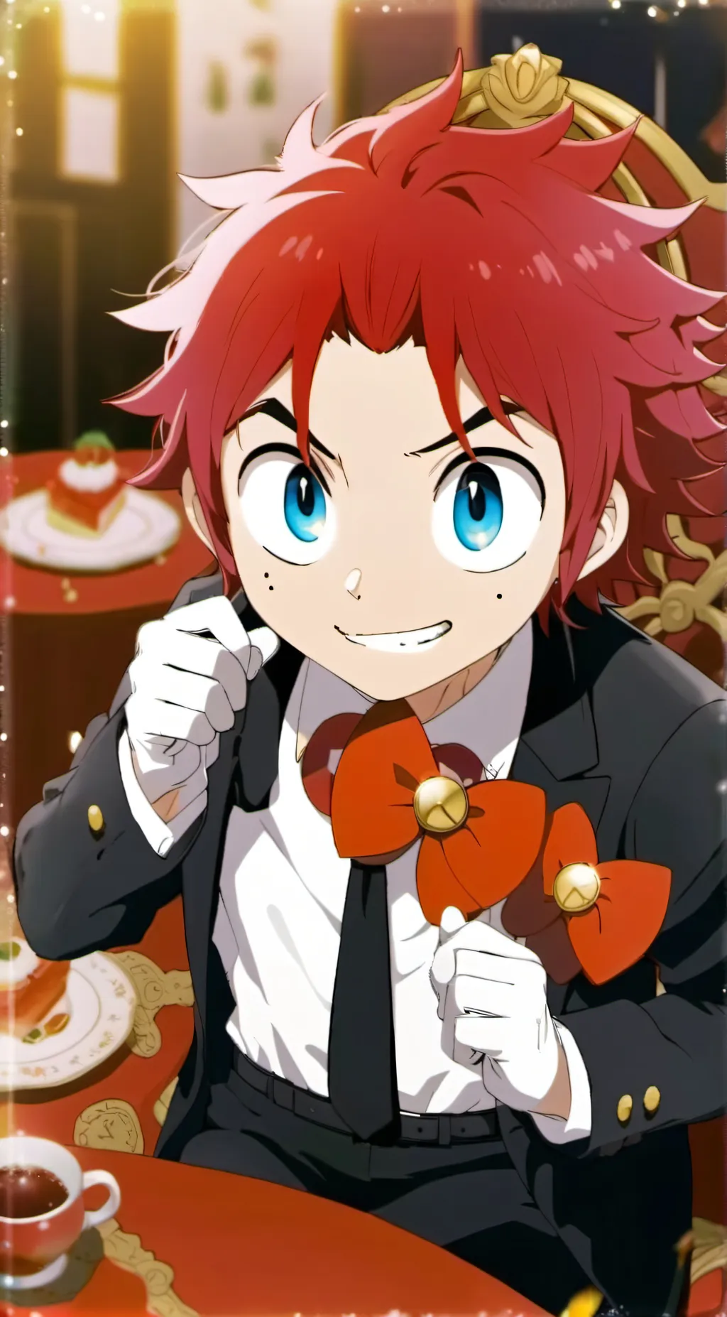 ai character: knuckles background