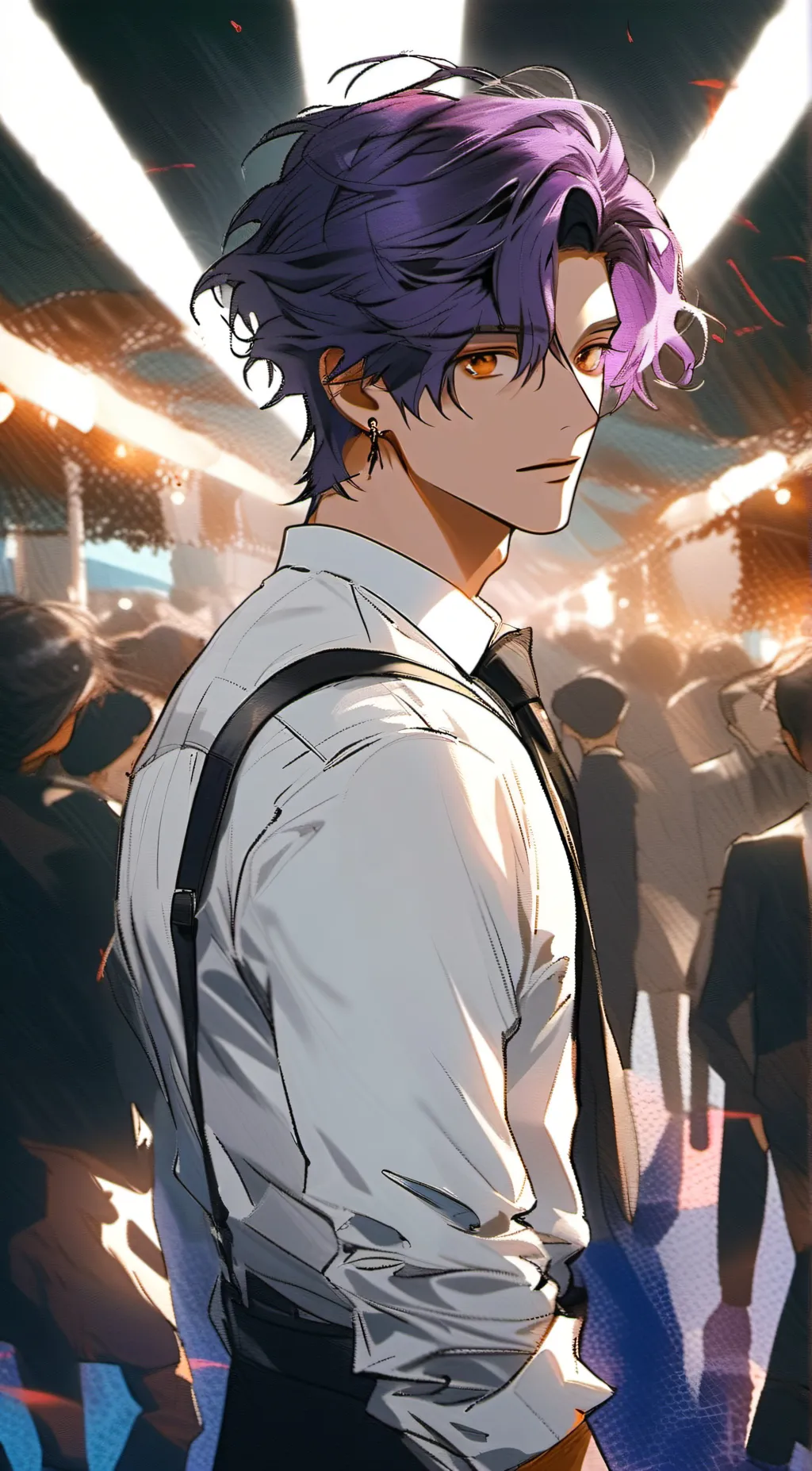 ai character: Aaron Kitari background