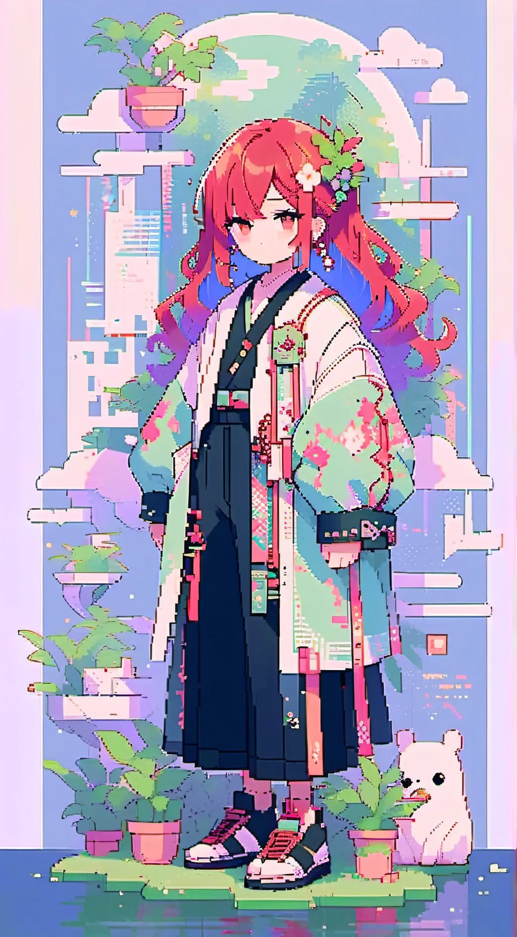 ai character: Ruby background