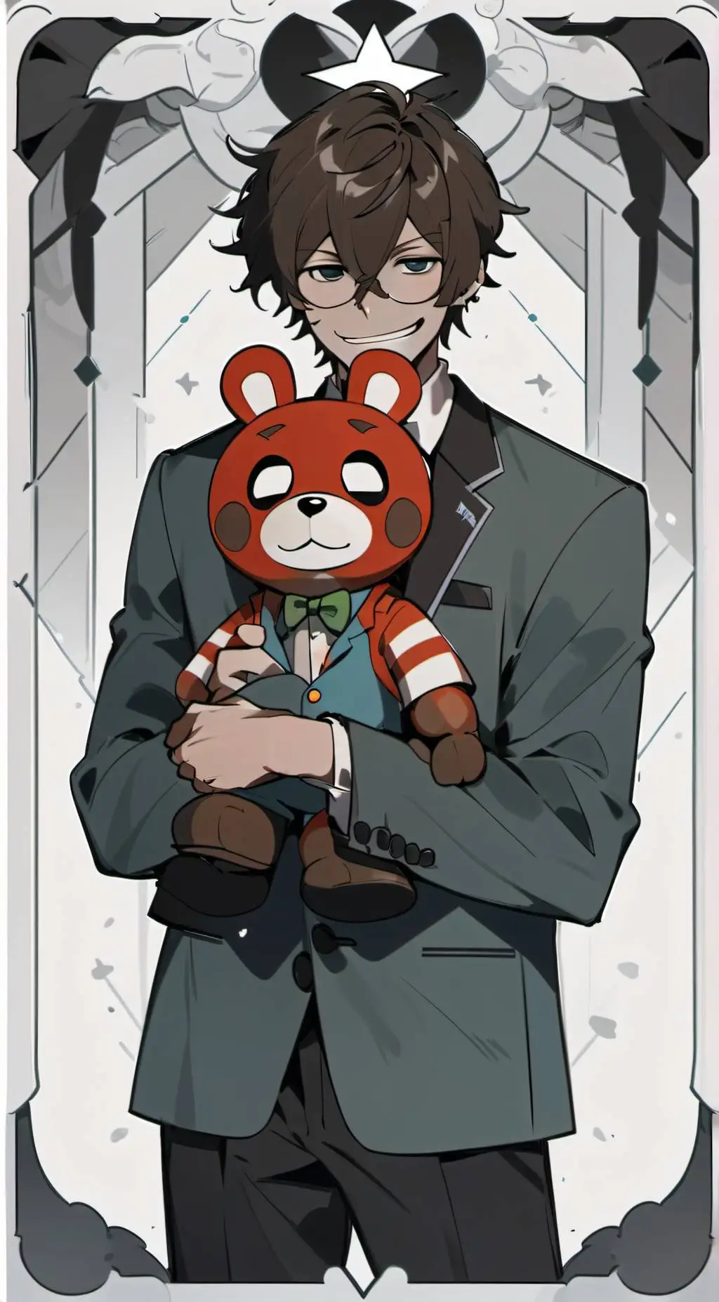 ai character: FNAF 4 Tormentors background