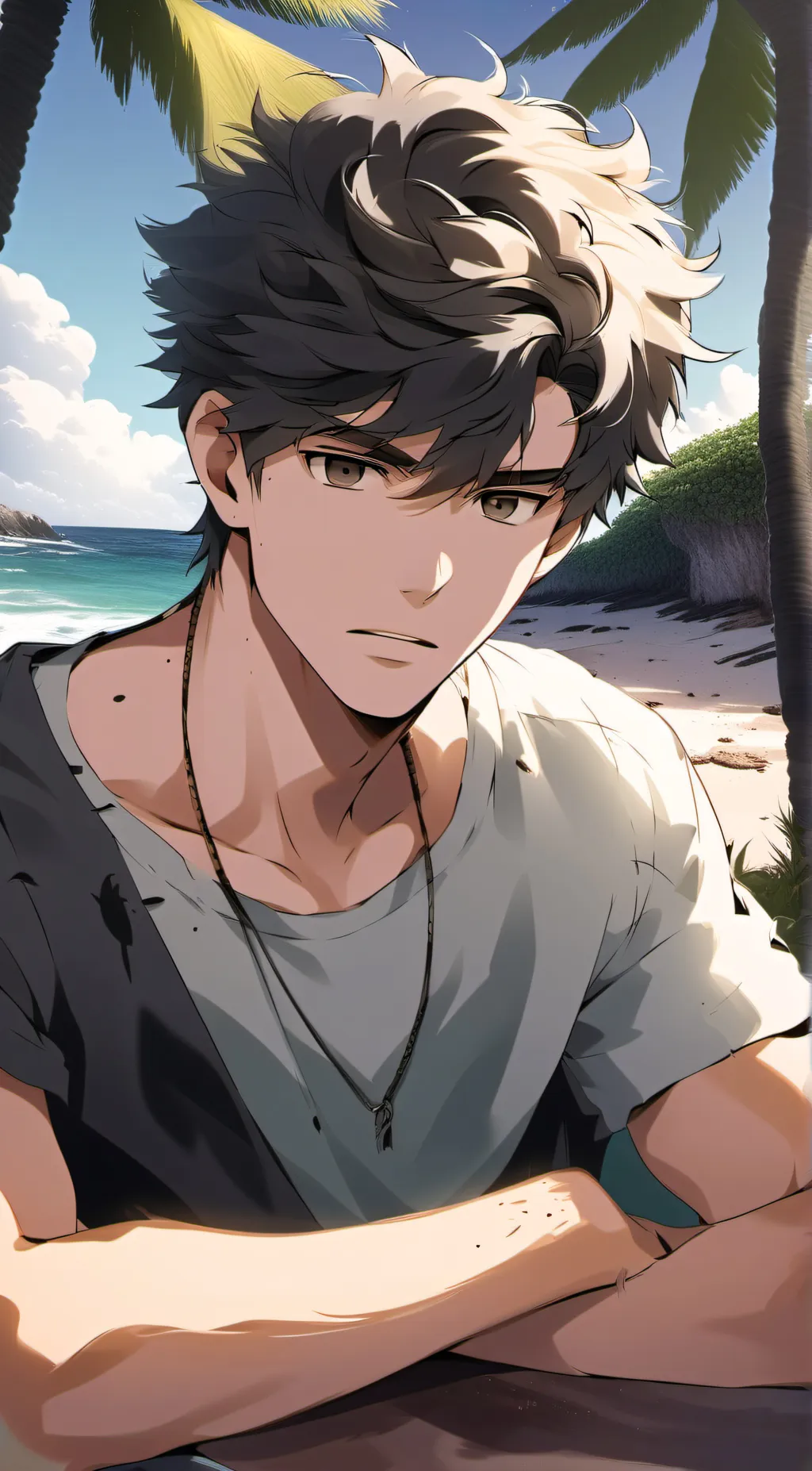 ai character: Rustle background