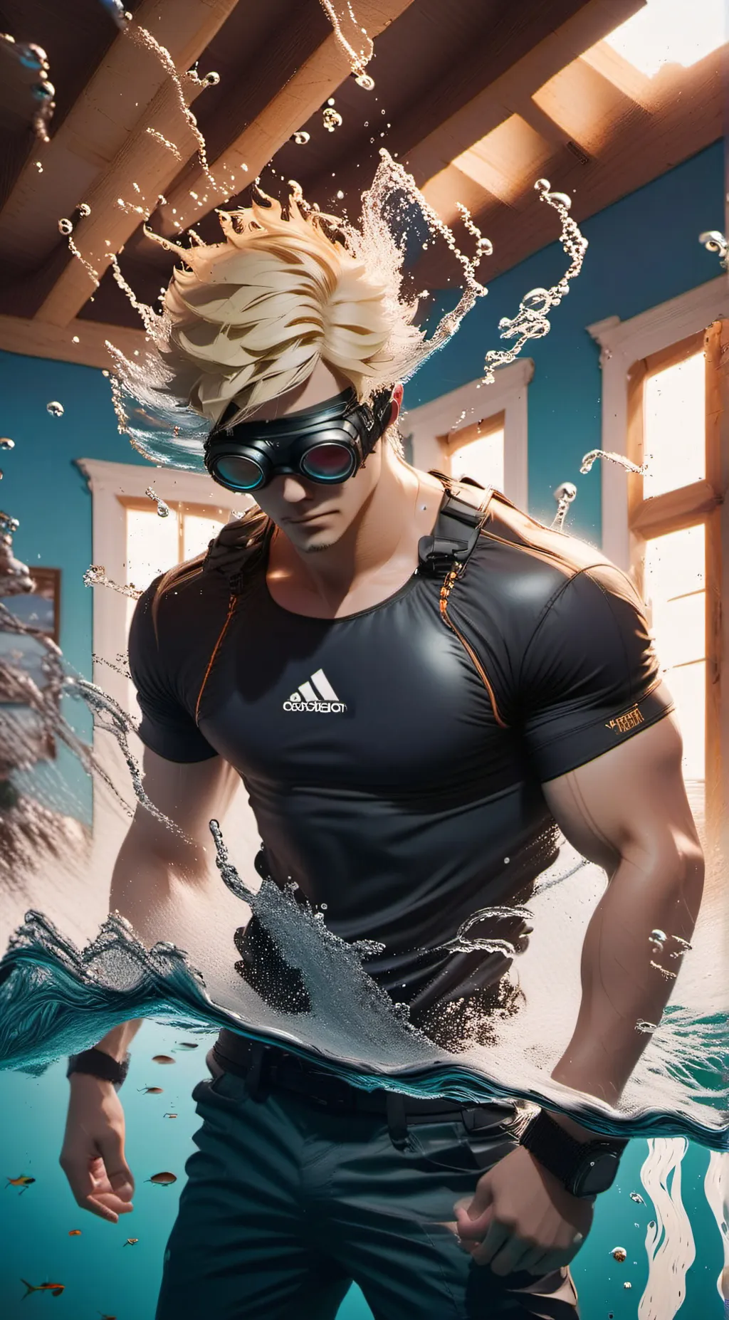 ai character: David background