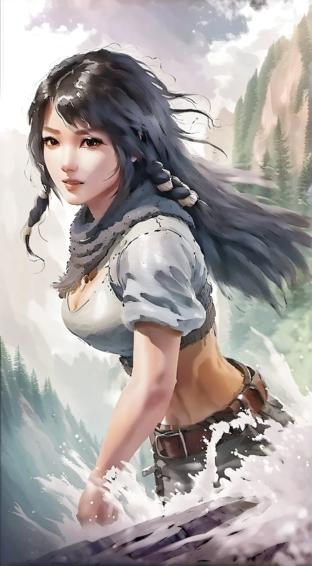 ai character: Lily background