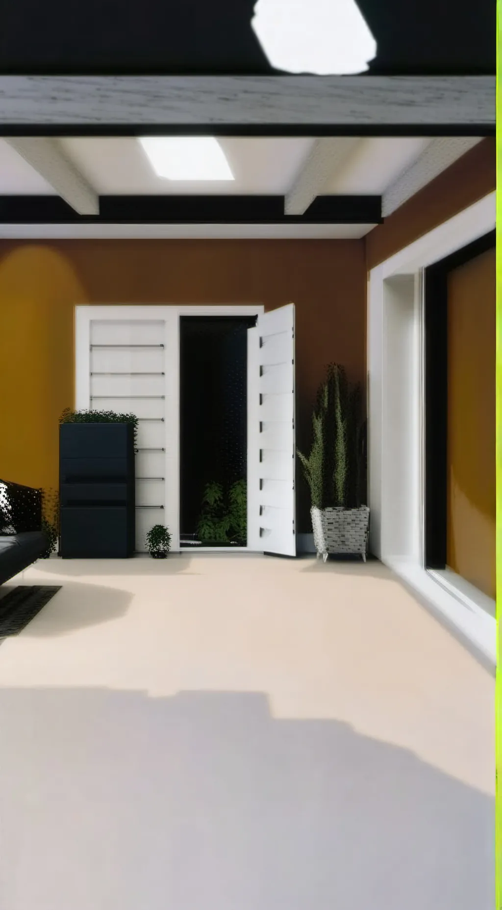 ai character: Door  background