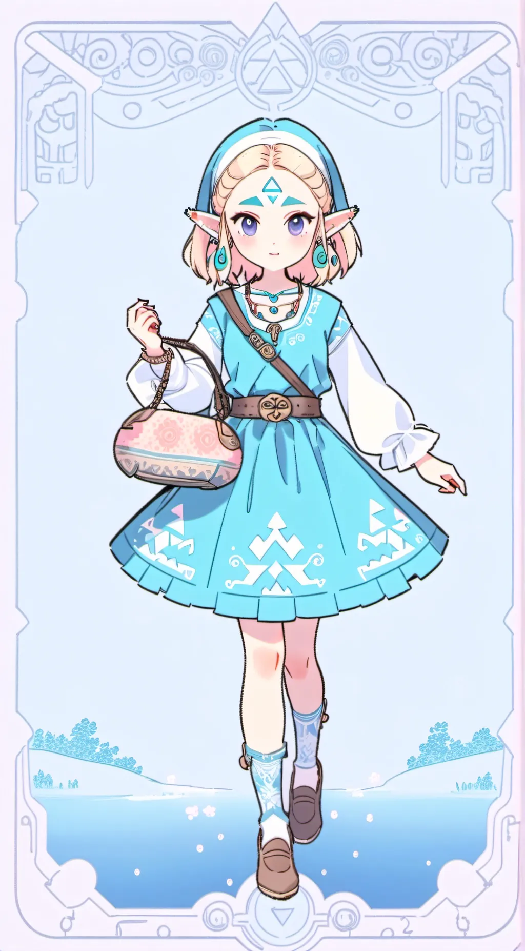 ai character: Zelda (Totk) background