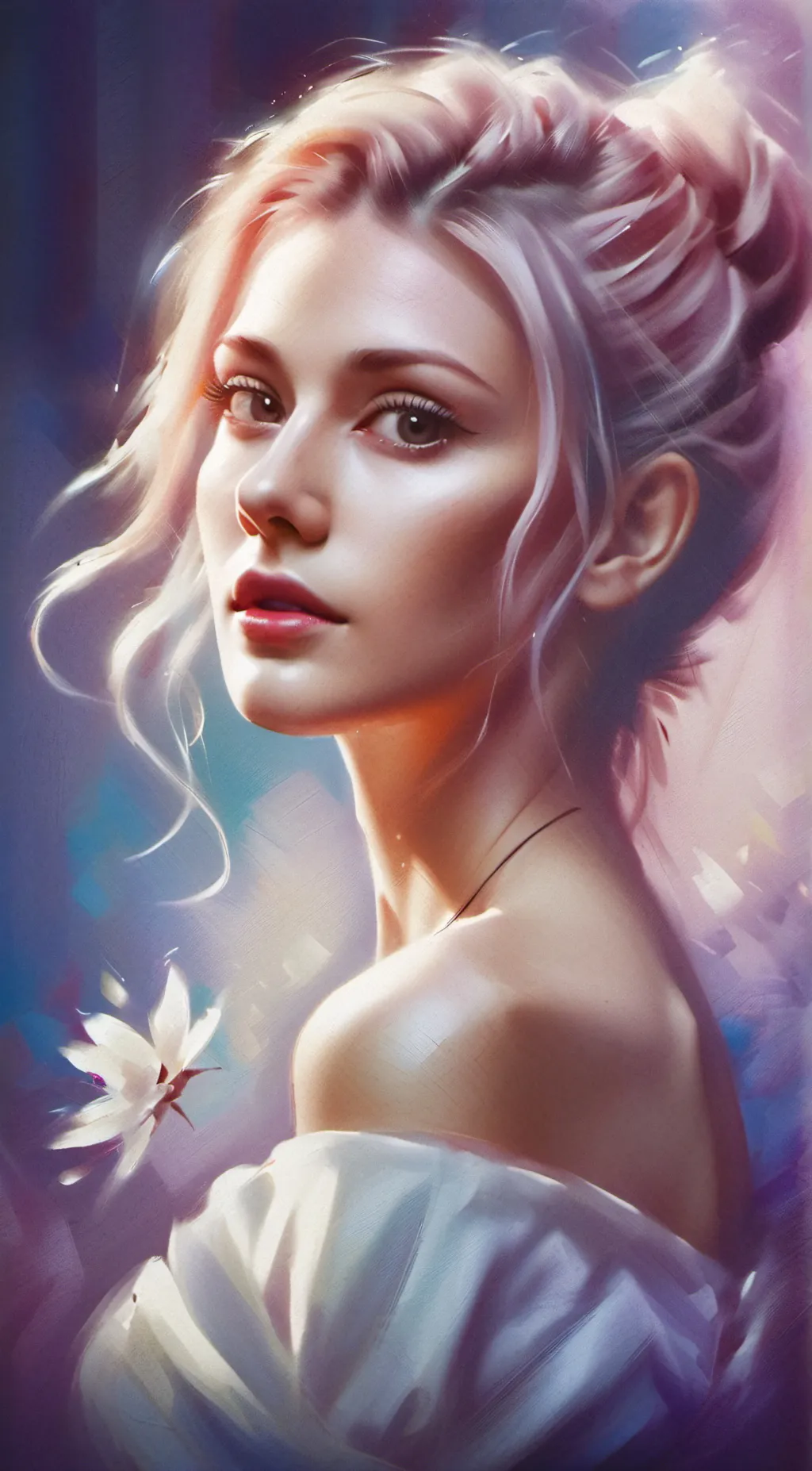 ai character: ally background