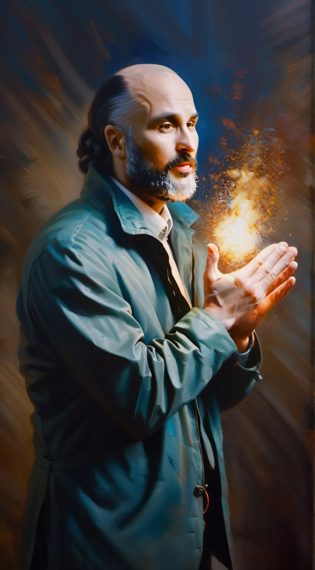 ai character: random background