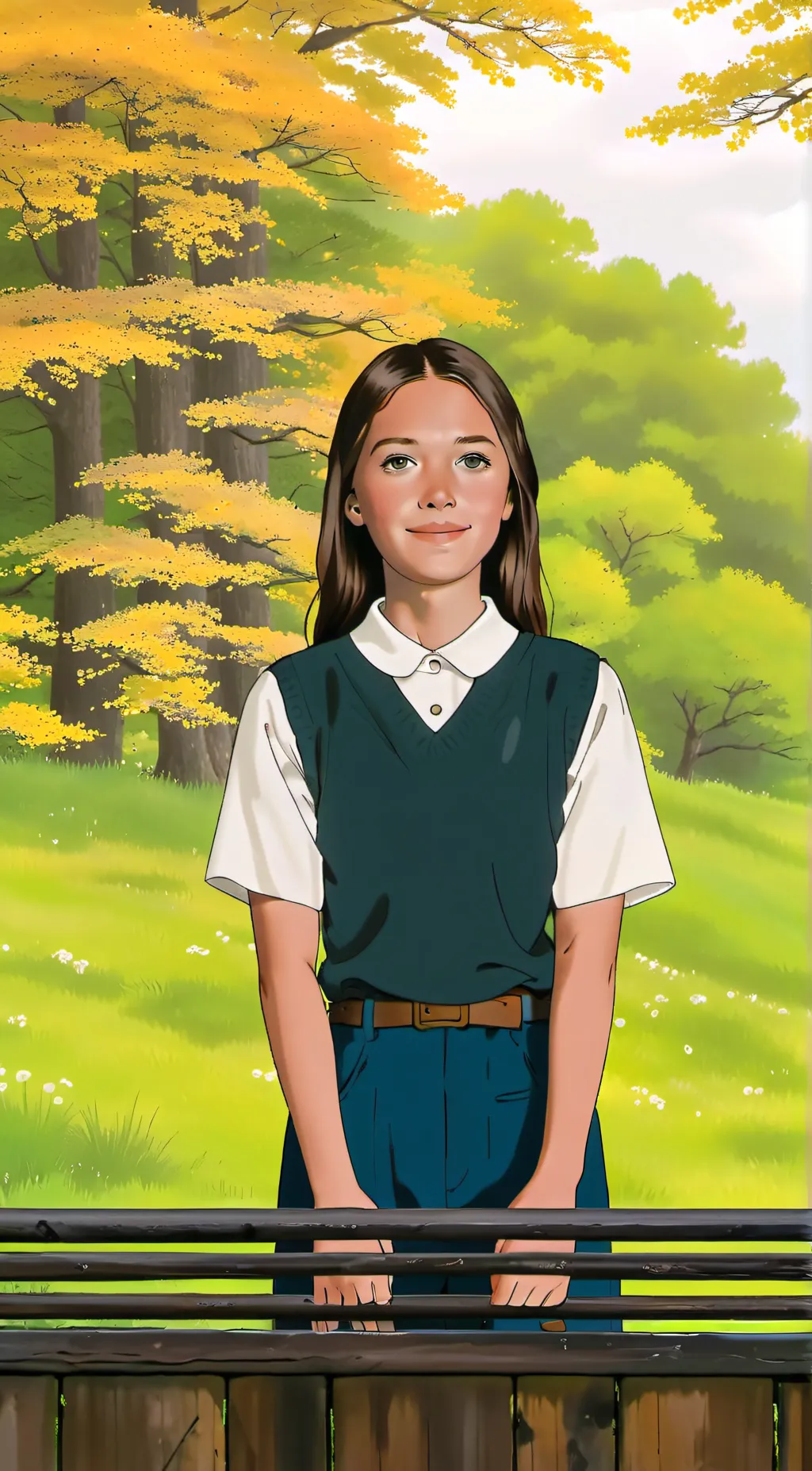 ai character: Evelyn background