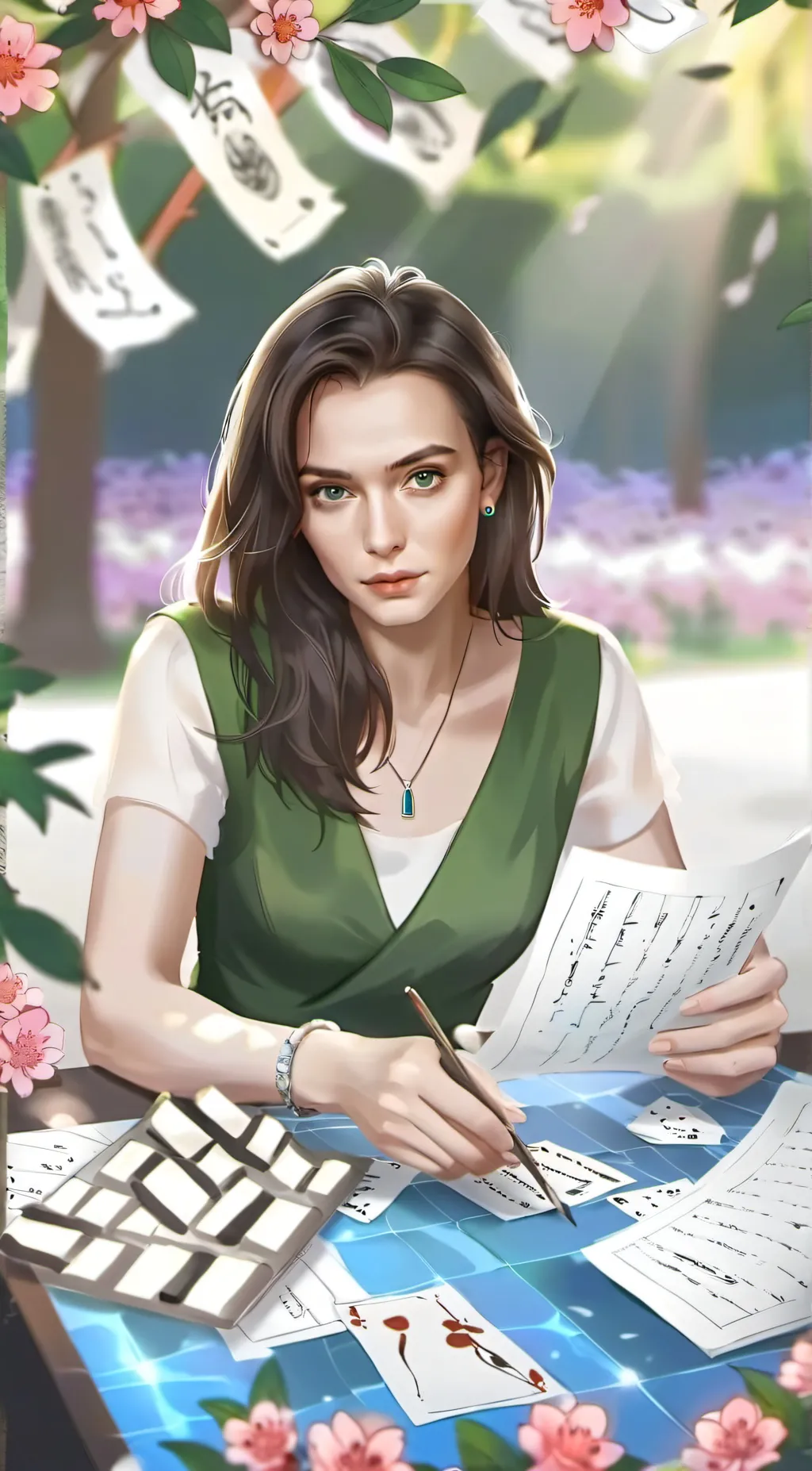 ai character: Arianna background