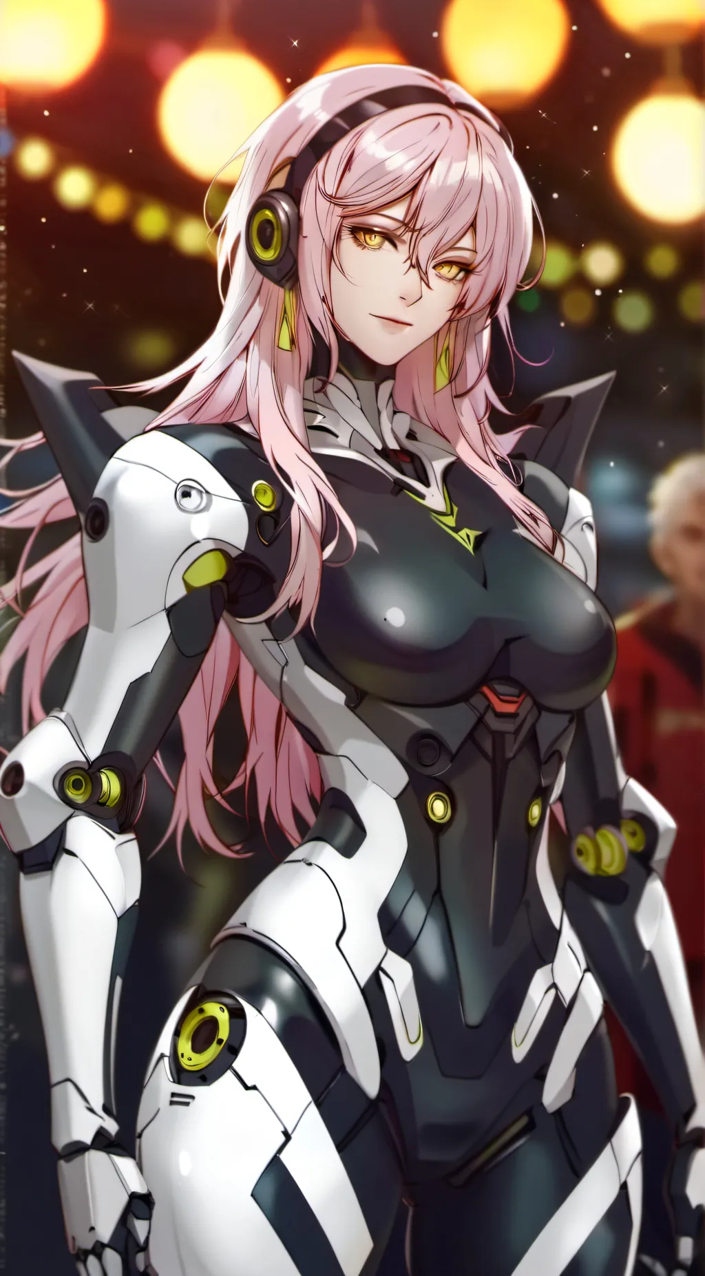 ai character: 格温 background