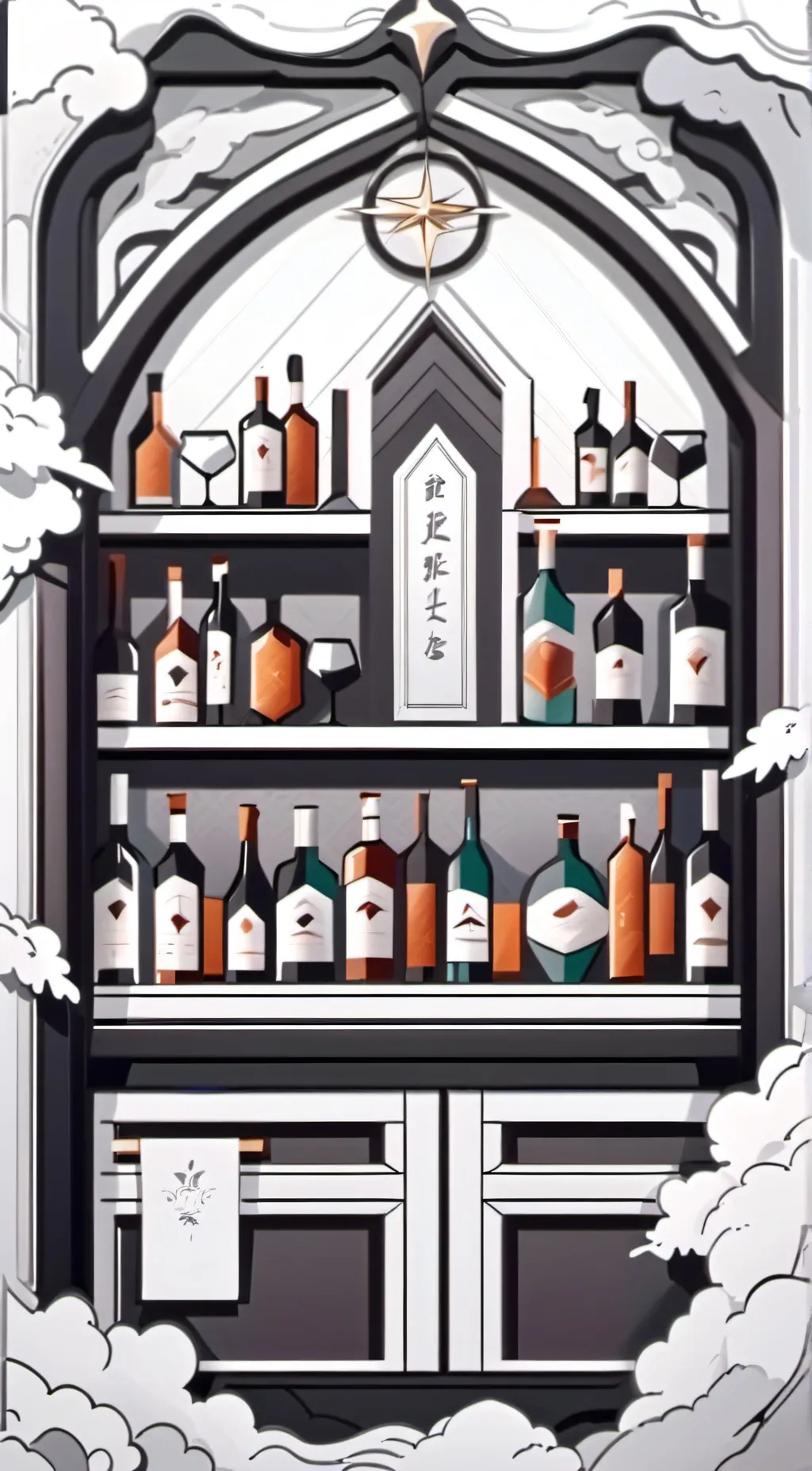 ai character: MHA trip background