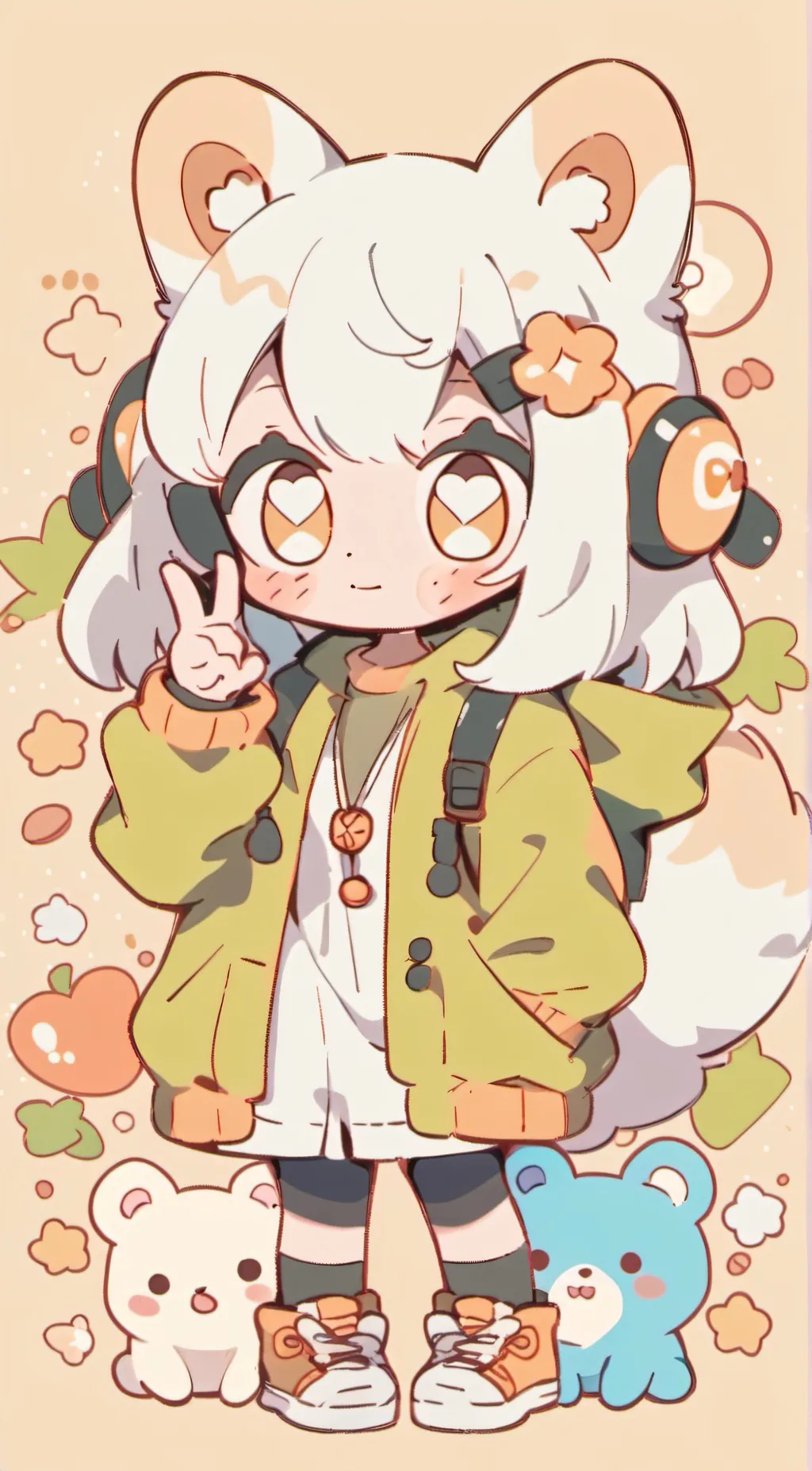 ai character: my bestie not urs  background