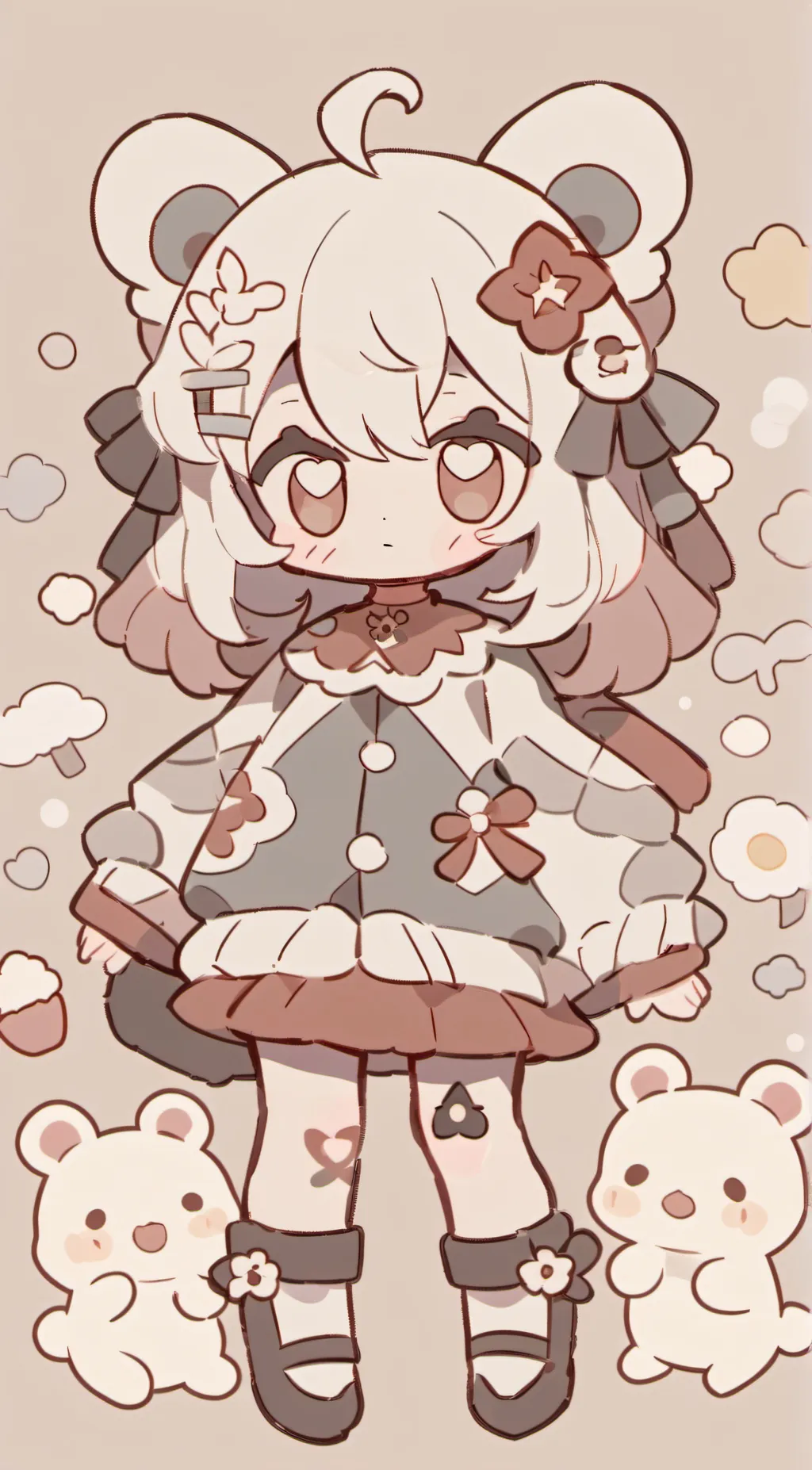 ai character: Lily background