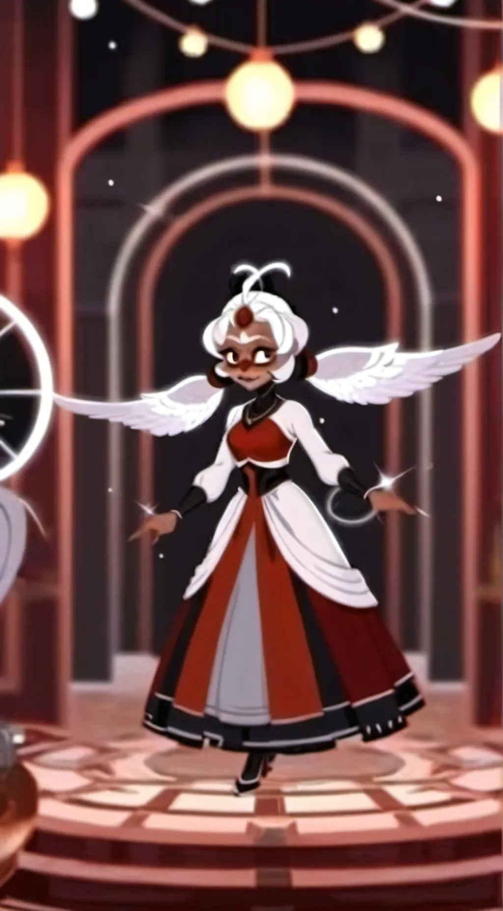 ai character: Angelique background