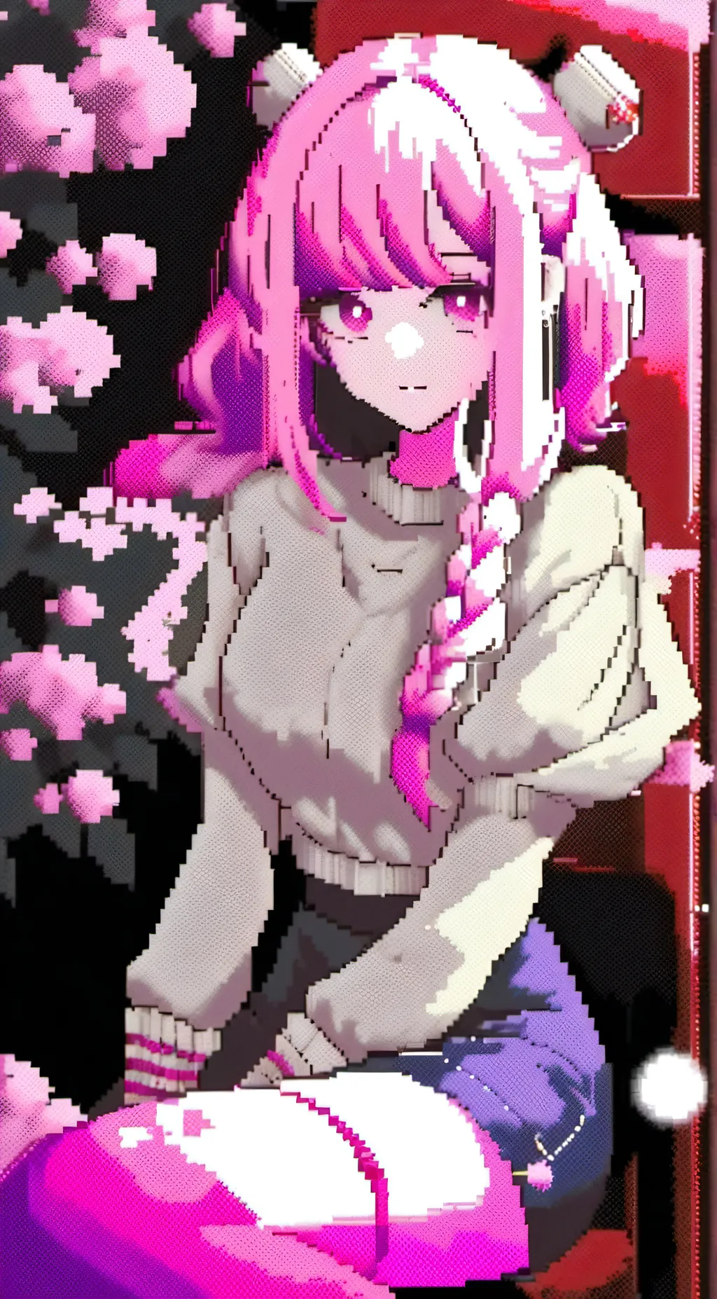 ai character: lacey background