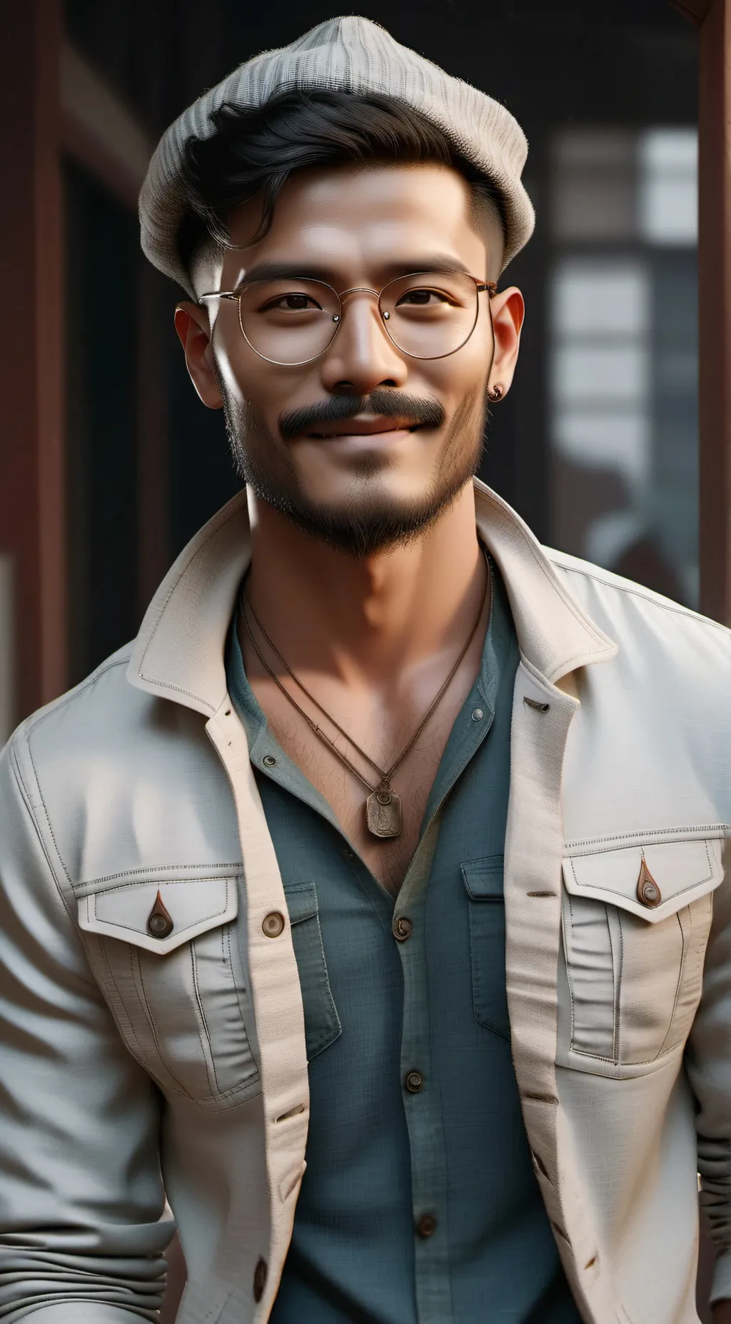 ai character: Jackson  background