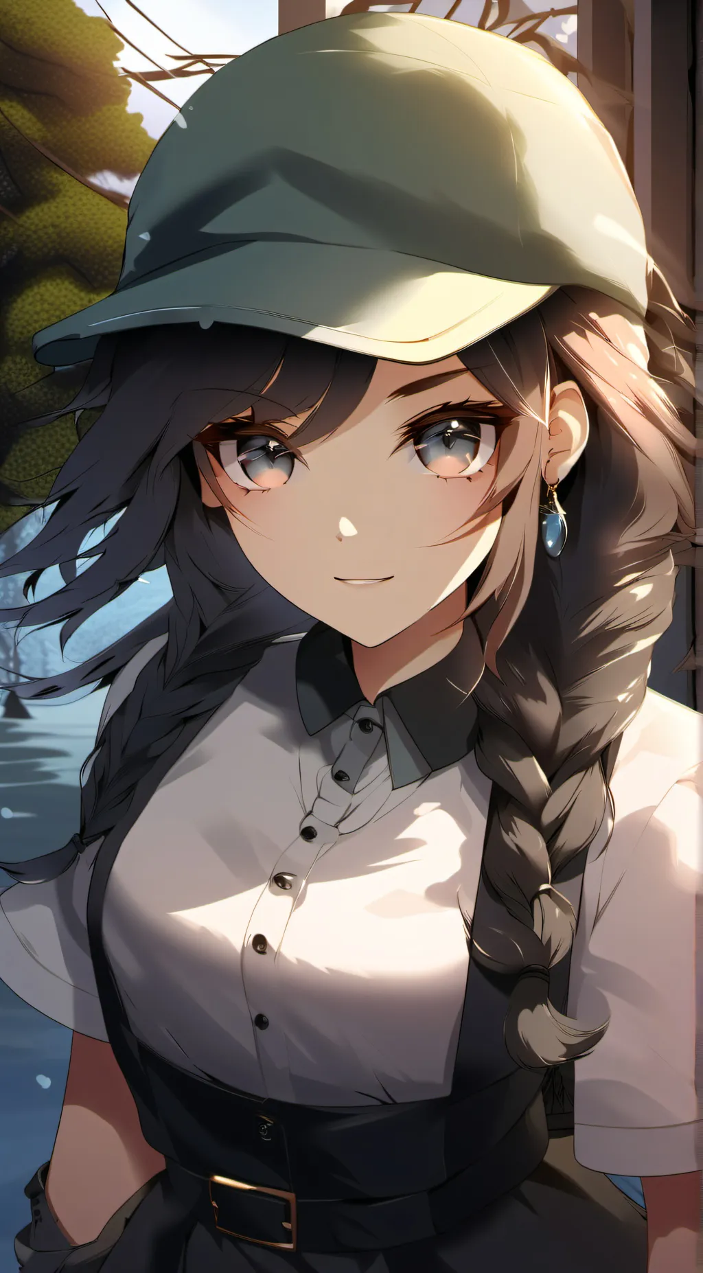 ai character: Me In Real Life background