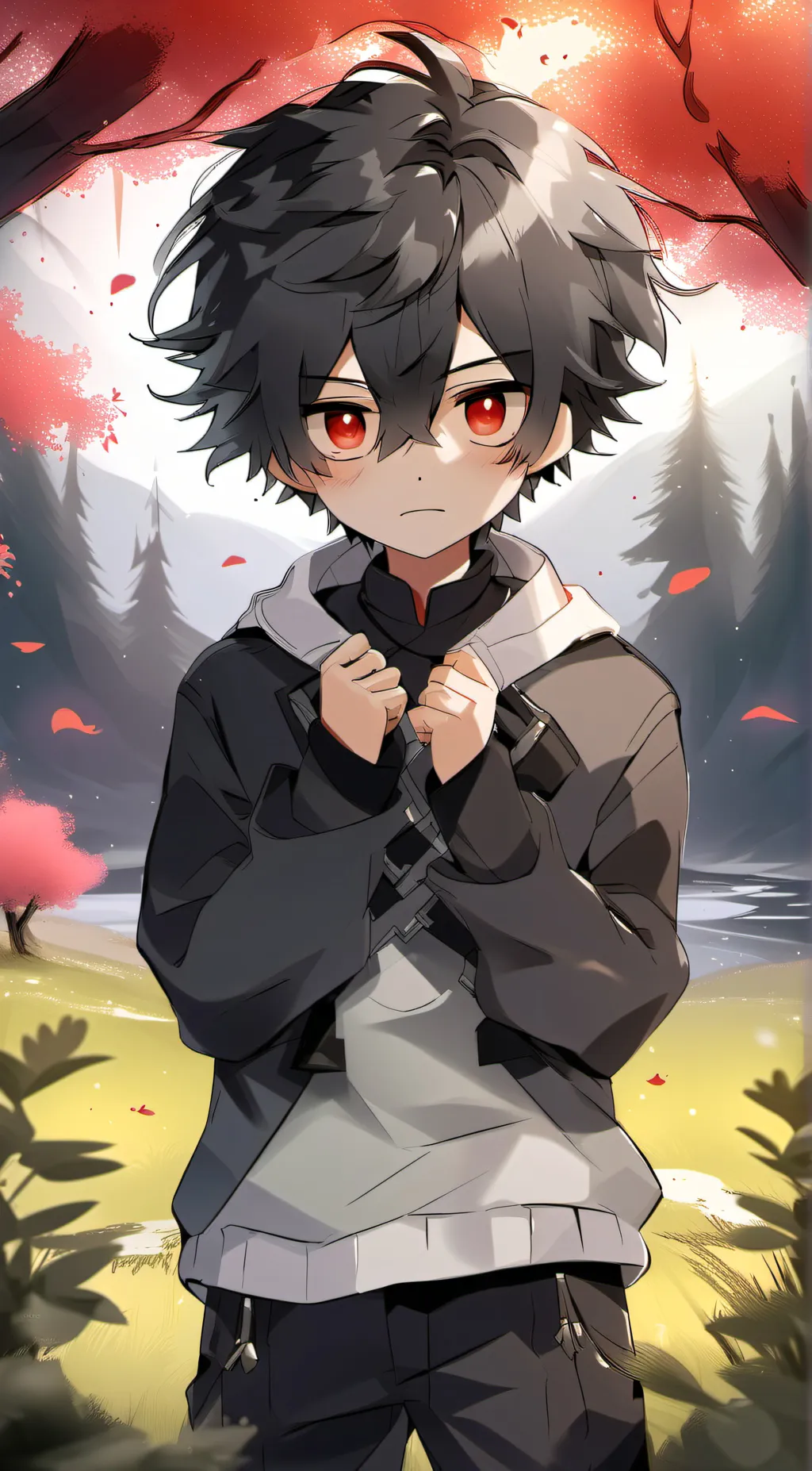 ai character: Žäøkï background