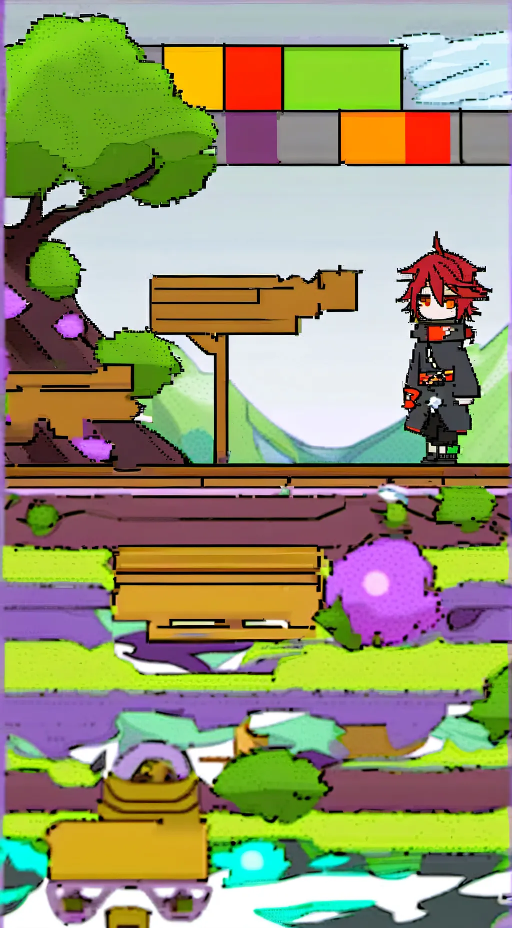 ai character: Sol background