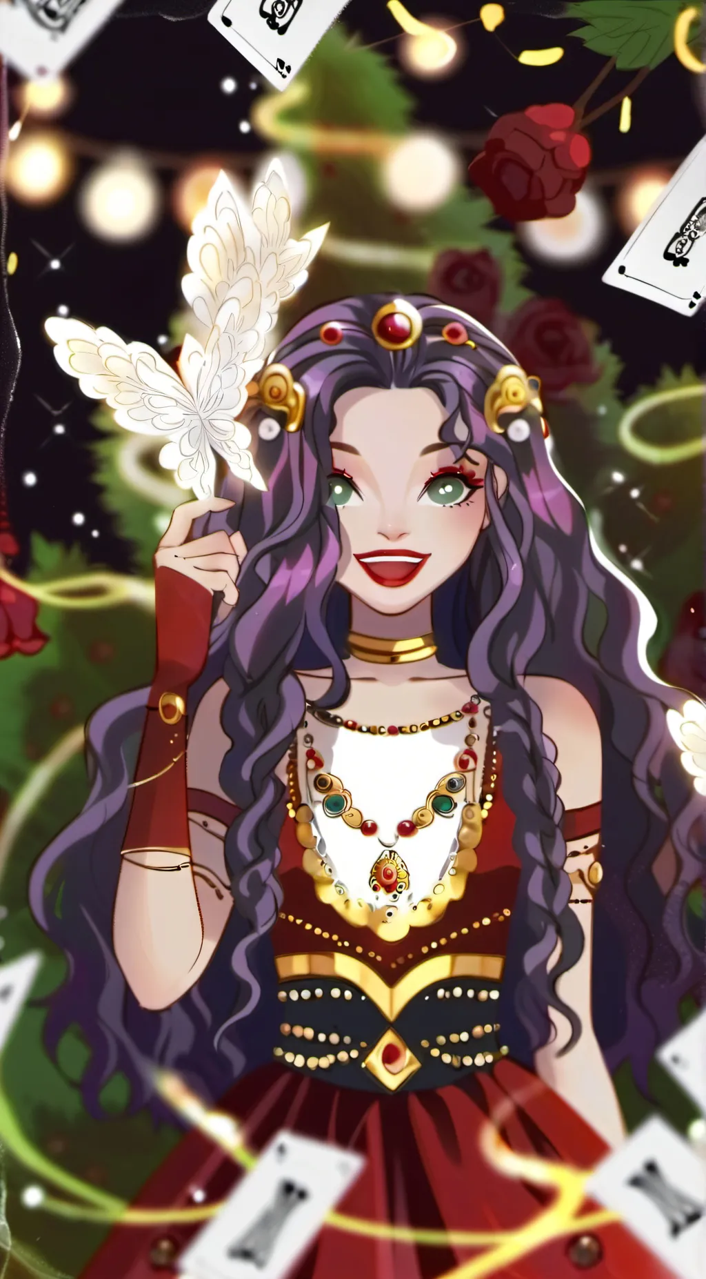 ai character: Lila background