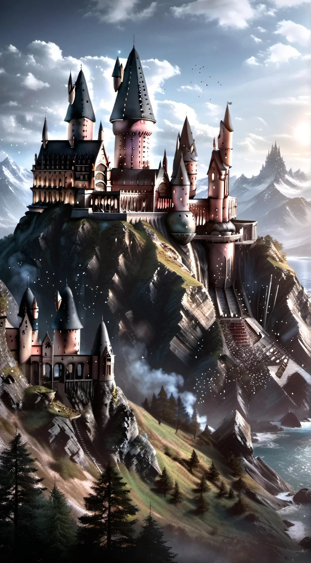 ai character: Hogwarts background