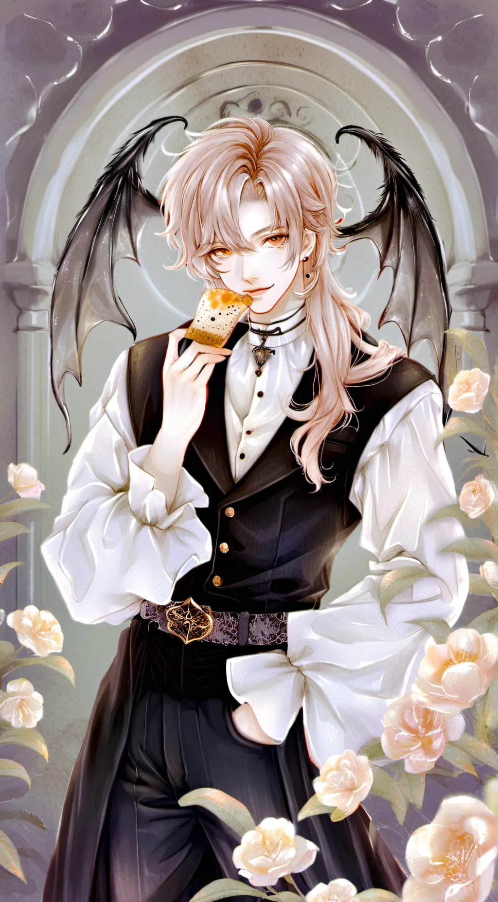 ai character: upper moons  background