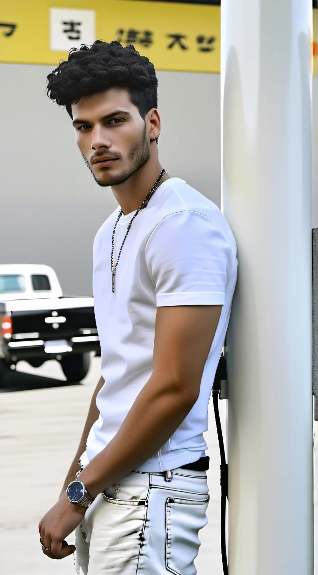 ai character: Tyler Morton  background