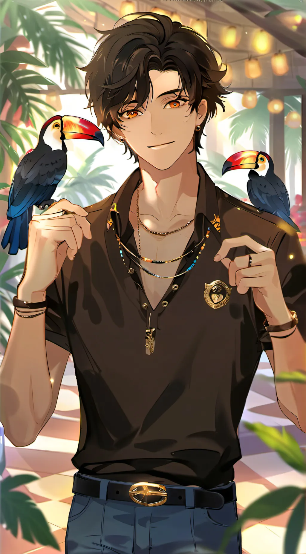 ai character: Miguel background