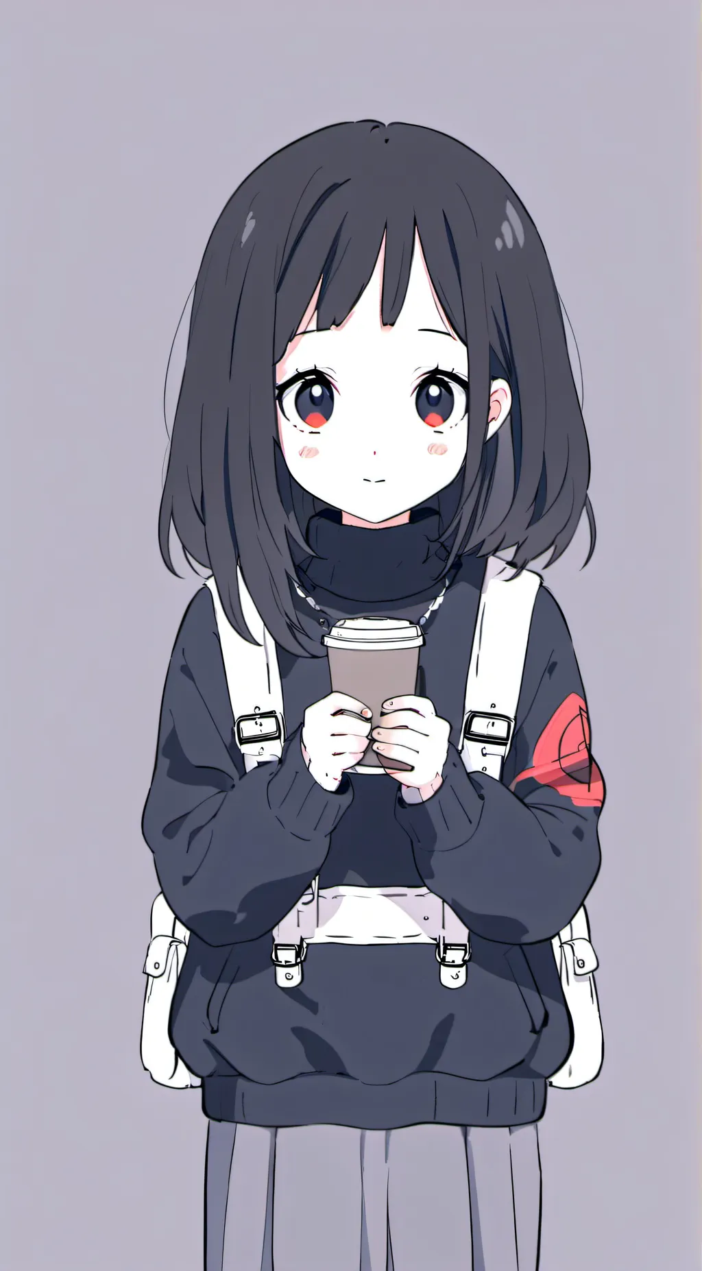 ai character: LazyEditor kid!!!! background